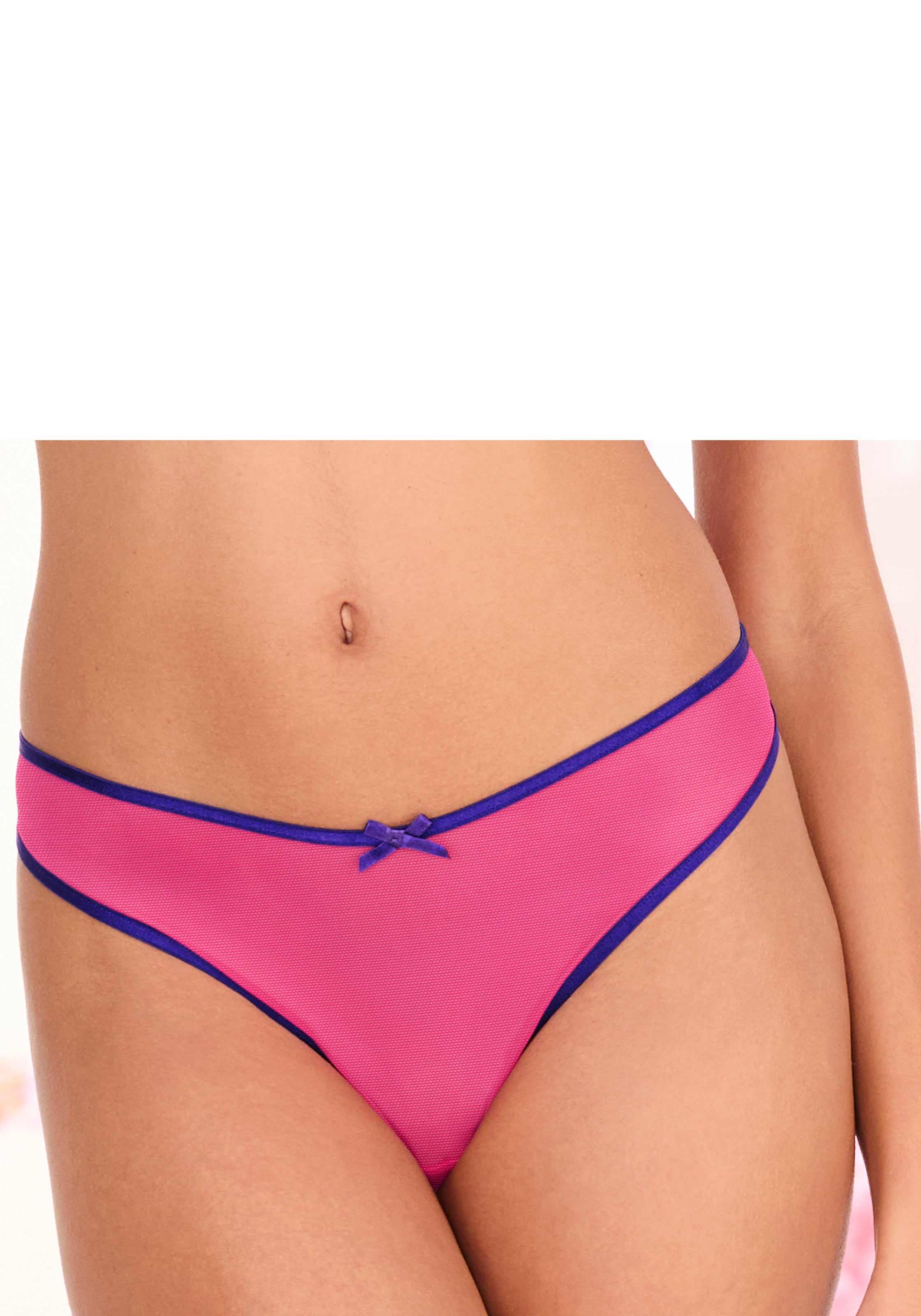 Image of Vivance String "Finja" aus transparentem Soft-Mesh, transparente Unterwäsche, Dessous