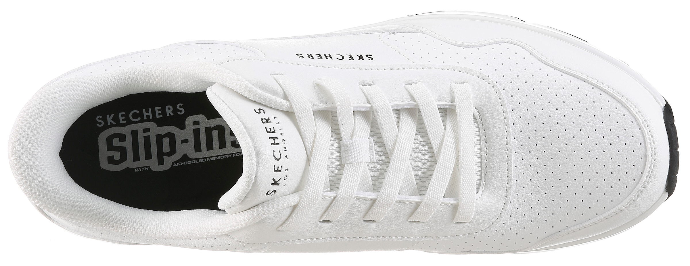 Skechers Baskets slip-on »UNO-BANKSIA LUXE«  sneaker compensé, sneaker avec coussin d'air