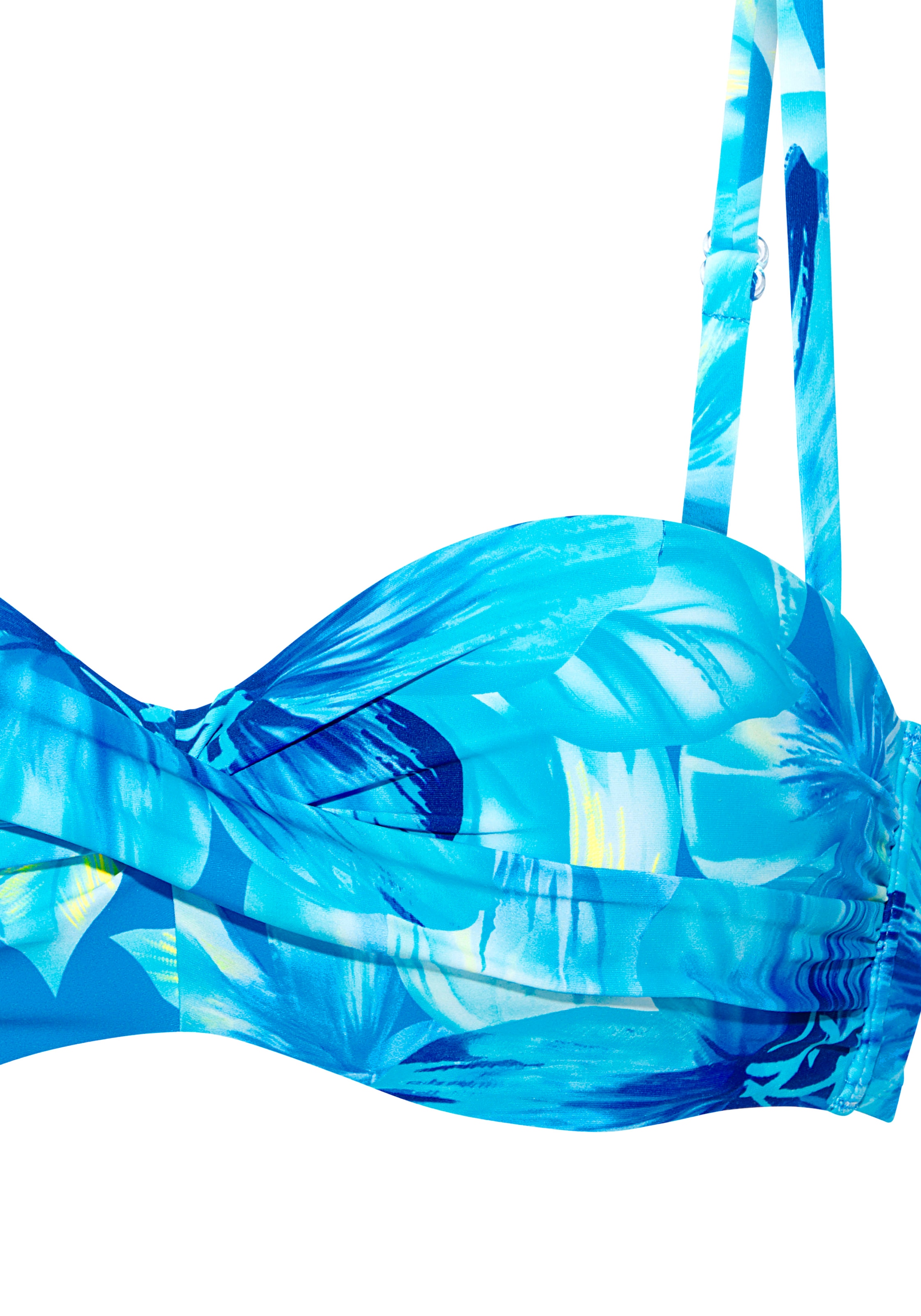 s.Oliver Top bikini bandeau à armatures »Jayce« 4 Tragevarianten