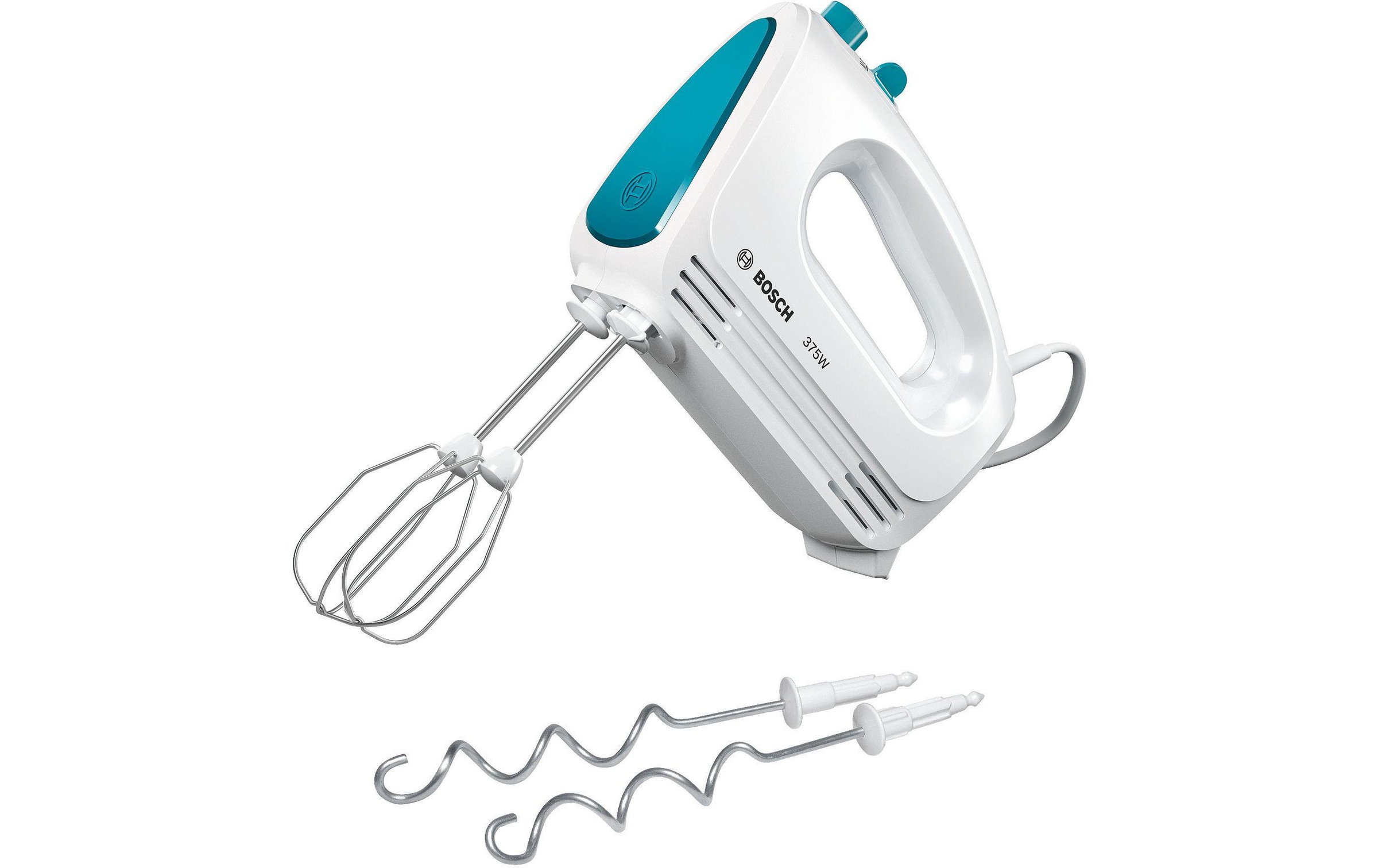 Image of BOSCH Handmixer "MFQ2210D Weiss/Blau" 375 W
