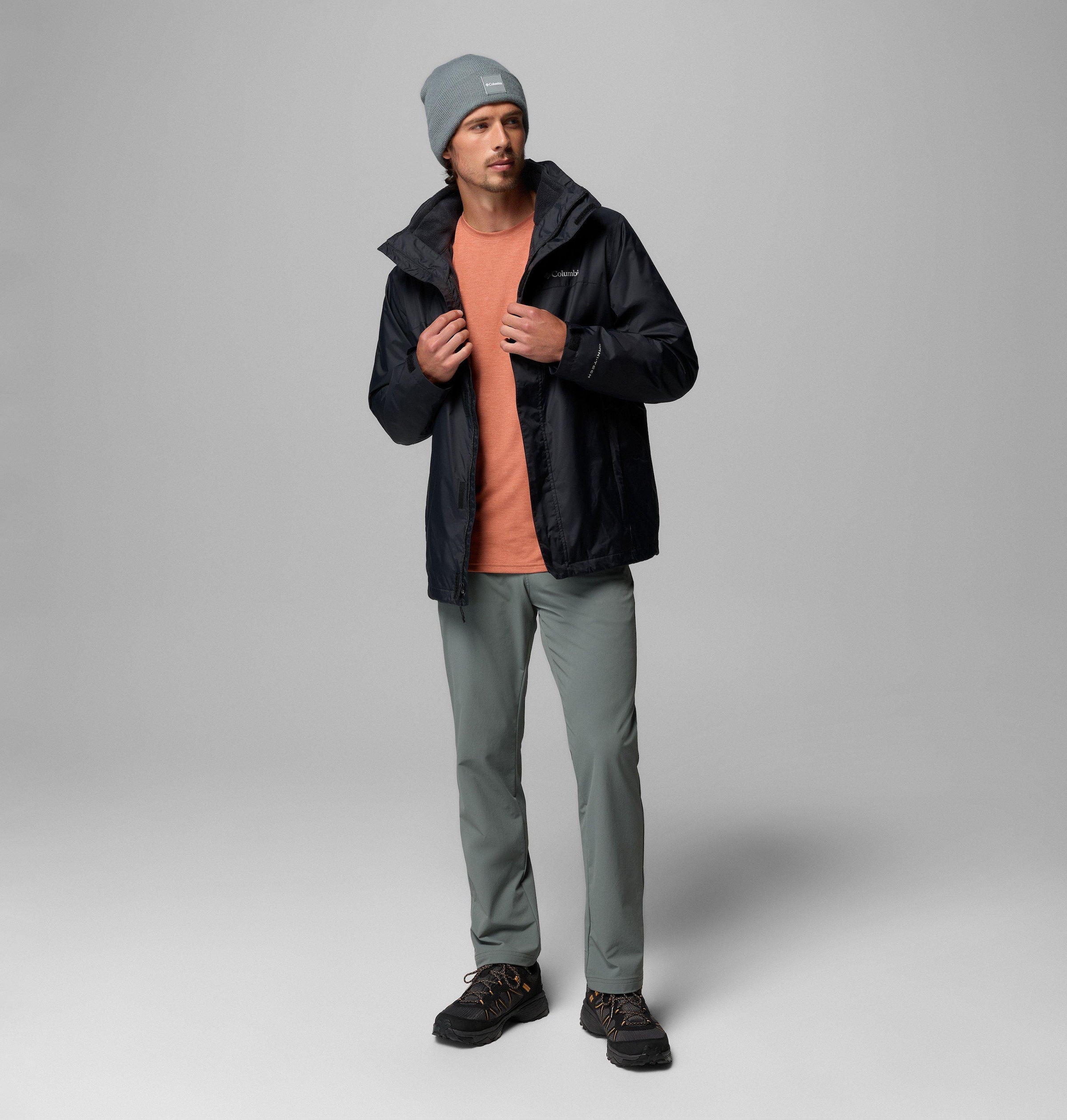 Columbia 3-in-1-Funktionsjacke »Watertight Interchange Jacket« 2 Stk. tlg. mit Reissverschluss, wärmeisolierend, wasserabweisend, windabweisend