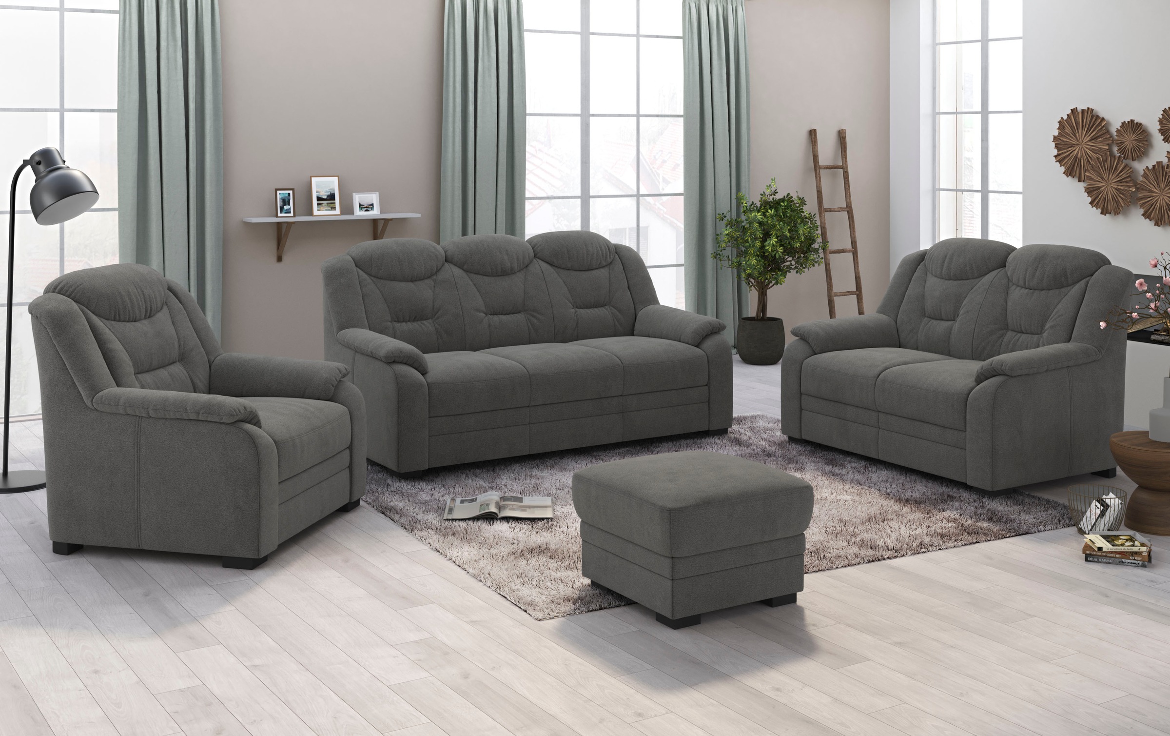 COTTA 2-Sitzer »Marcus«, Sofa mit hoher Rückenlehne