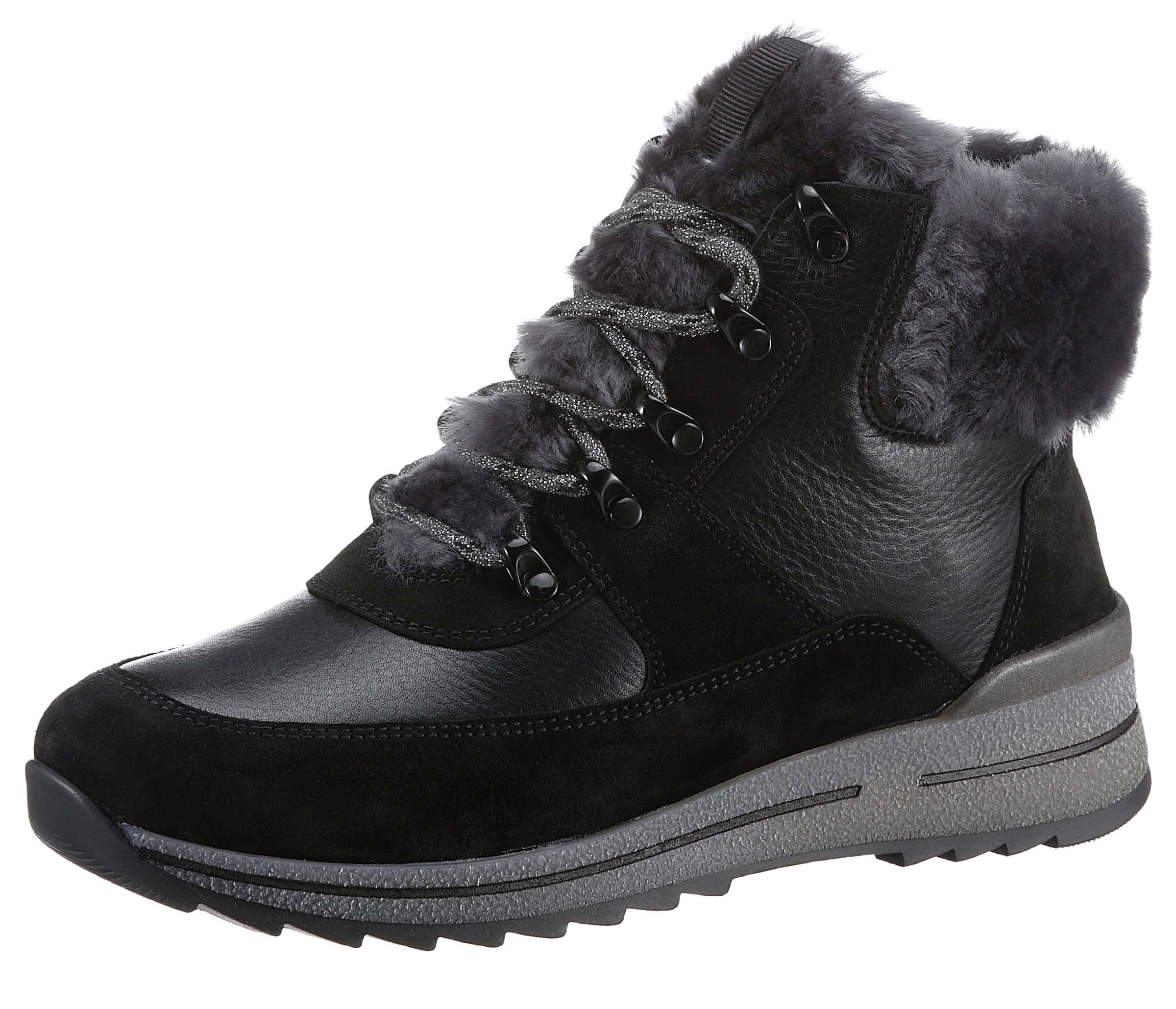 Winterboots »OSAKA«, mit Fellimitat, H-Weite