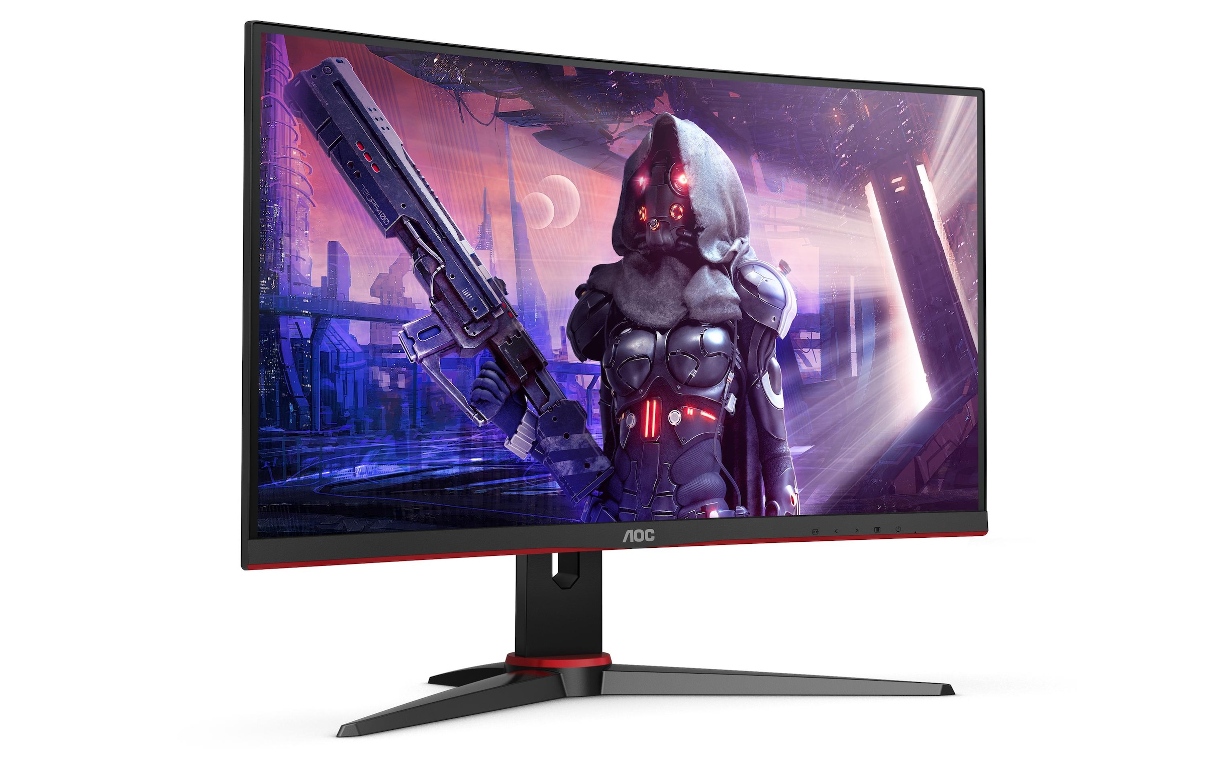AOC Gaming-Monitor »C24G2AE/BK«, 59,708 cm/23,6 Zoll, 1920 x 1080 px, Full HD, 1 ms Reaktionszeit, 165 Hz