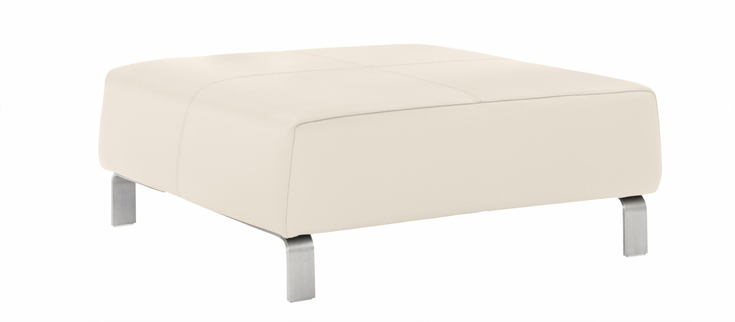 Image of CALIA ITALIA Hocker "Simon, toller Sitzkomfort, italienisches Design, B/T 97/97cm"