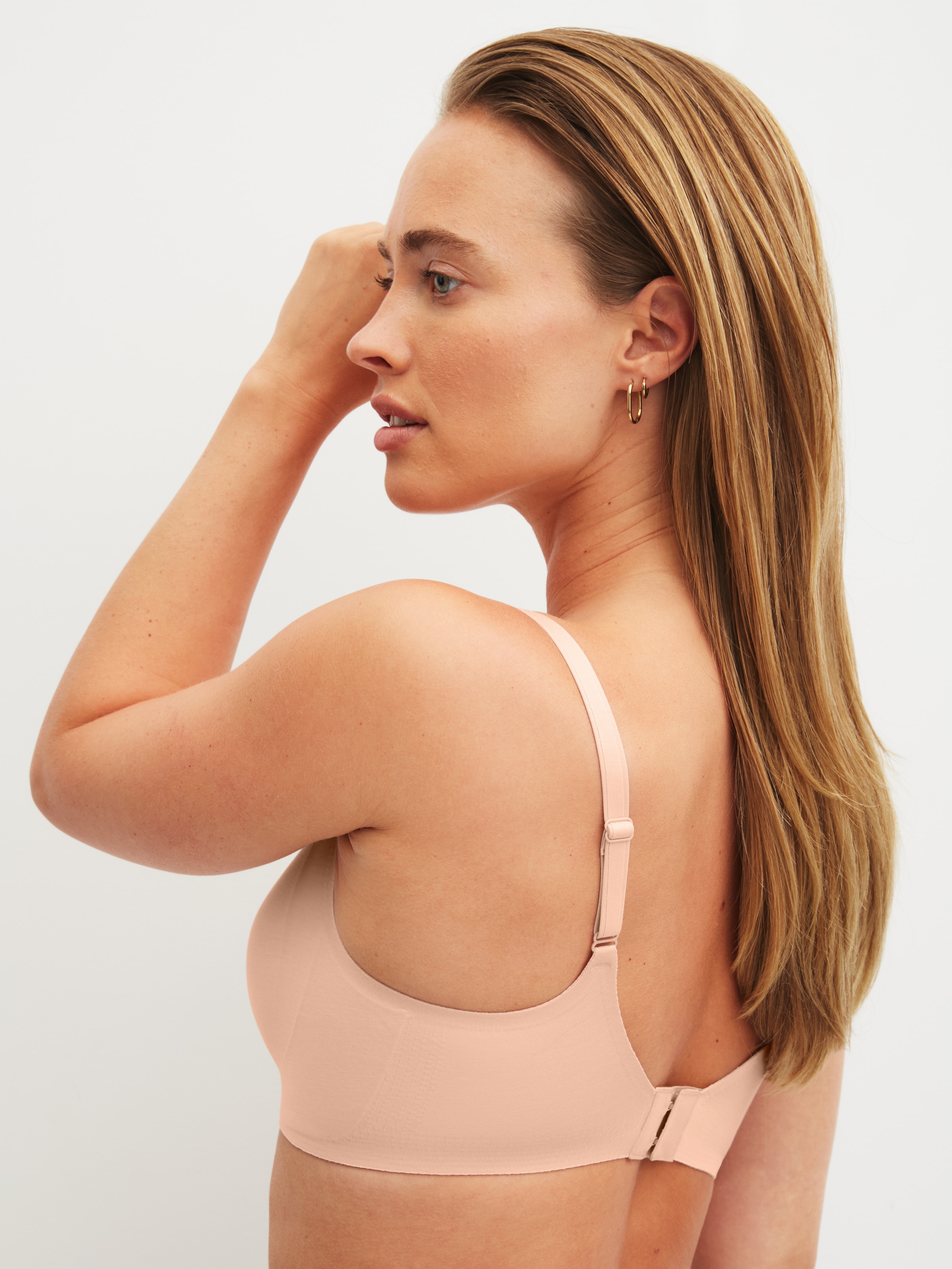 CALIDA Soutien-gorge souple »Natural Skin« avec coussinets amovibles, qualité Interlock, respirant