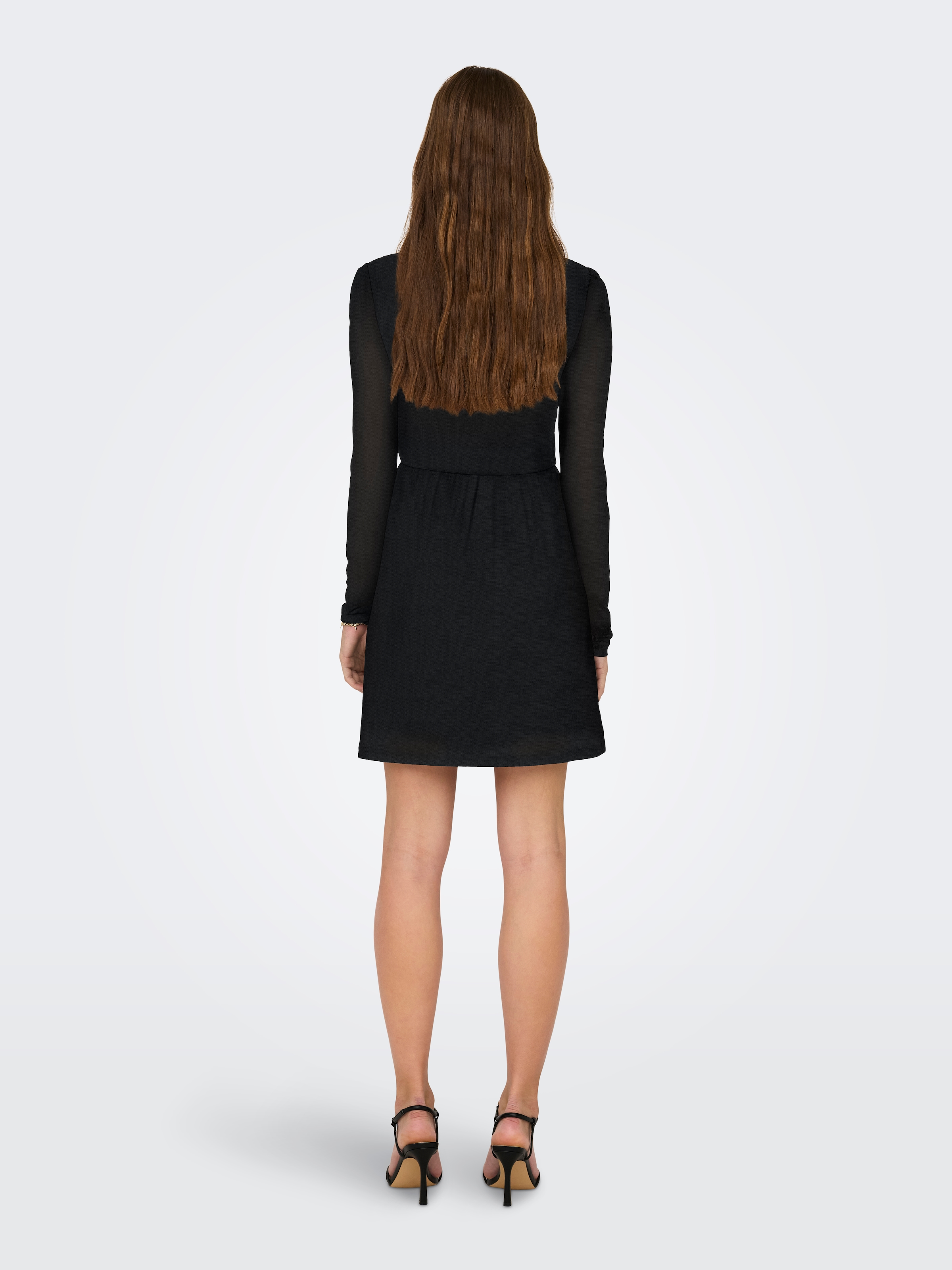 ONLY Minikleid »ONLERICA LIFE L/S HIGH NECK DRESS JRS«, Sommerkleid