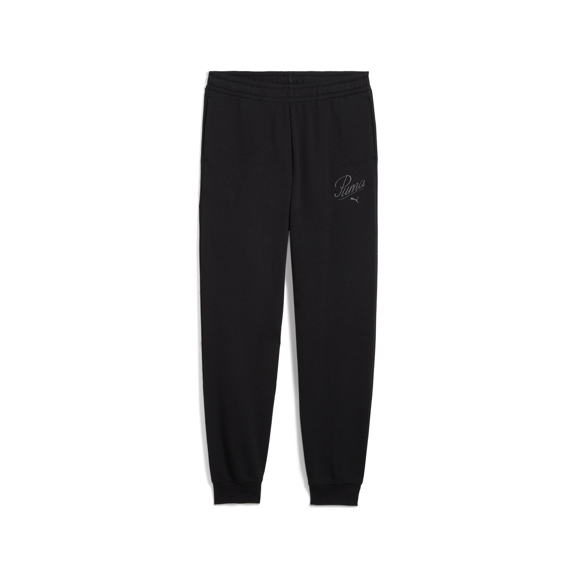 Image of PUMA Trainingshose "ESS SCRIPT SWEATPANTS TR G" sportlicher Stil, für Jugendliche, mit Eingrifftaschen, Regular Fit