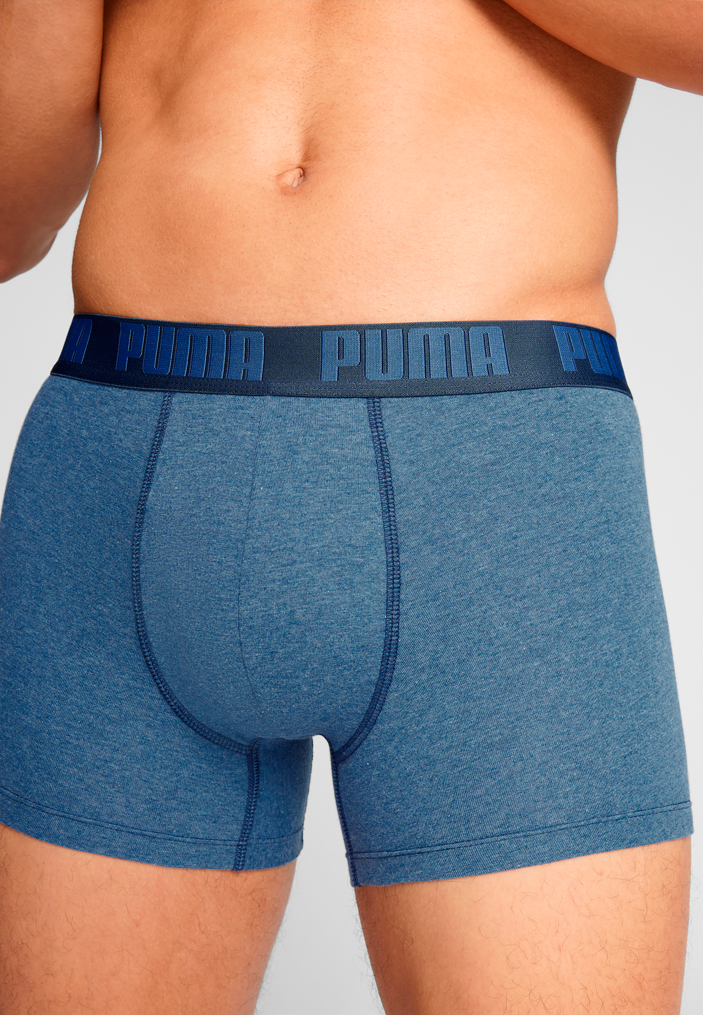 PUMA Boxer »PUMA MEN EVERYDAY BASIC BOXERS 2P« Packung, 2er-Pack,  mit Puma Webbund