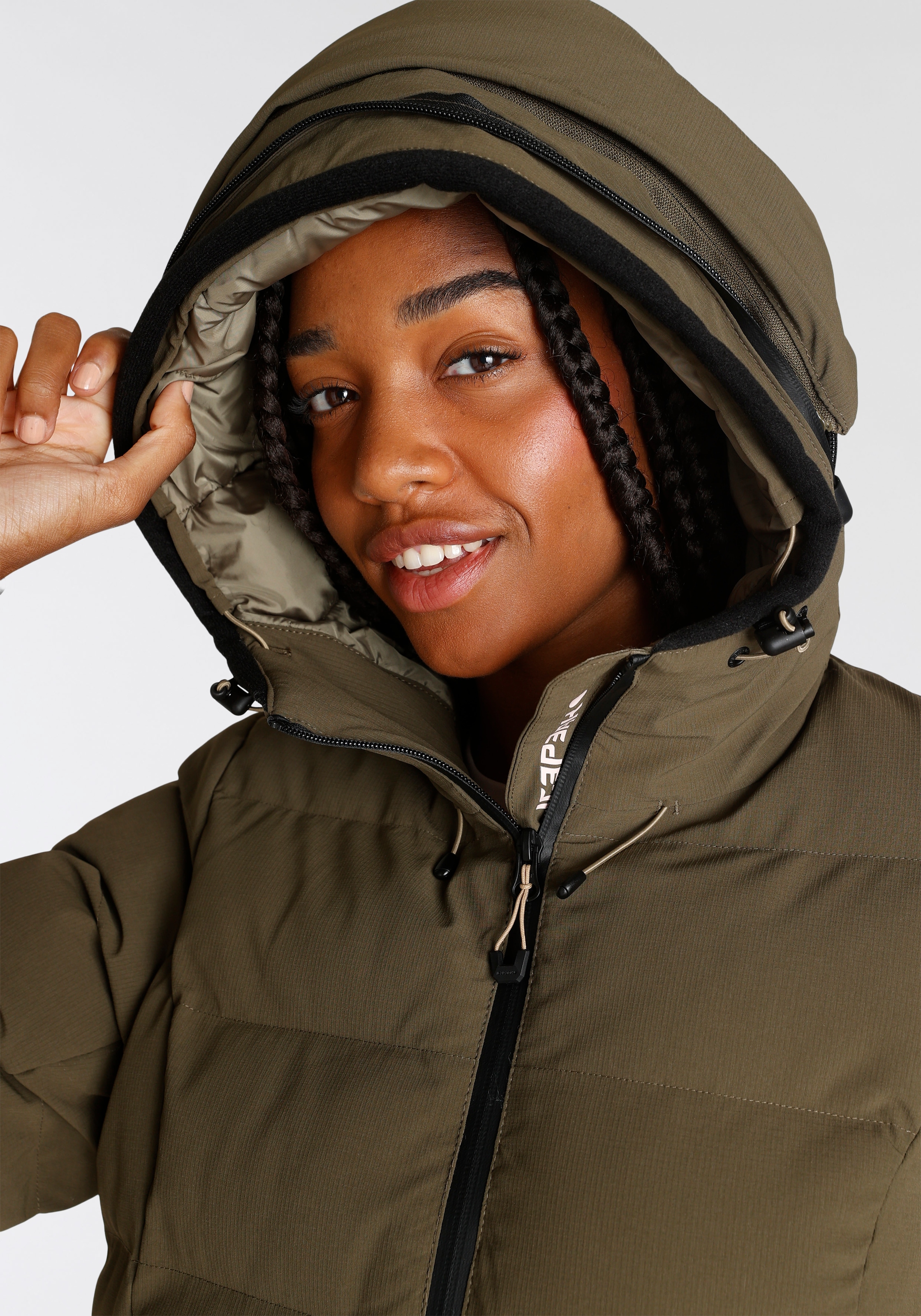 Icepeak Funktionsmantel »BRILON«, (1 tlg.)