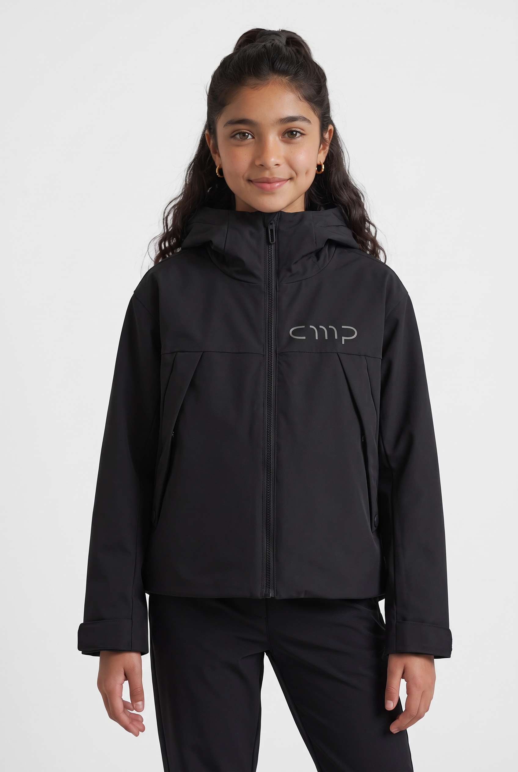 CMP Funktionsjacke »KID G JACKET FIX HOOD« mit Kapuze für Alpinski geeignet, mit Kapuze, sportlicher Stil