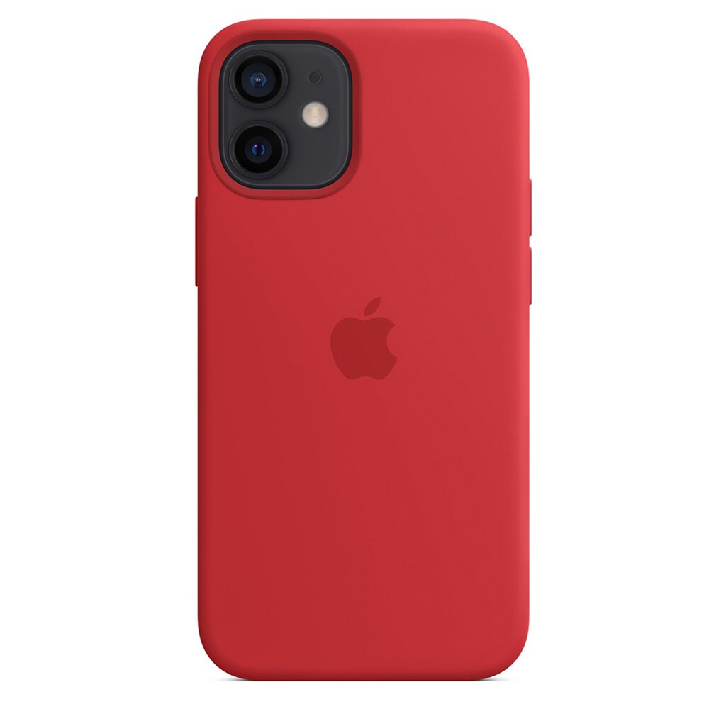 Apple Smartphone-Hülle »Apple iPhone 12 Mini Silicone Case Mag Red«, iPhone 12 Mini