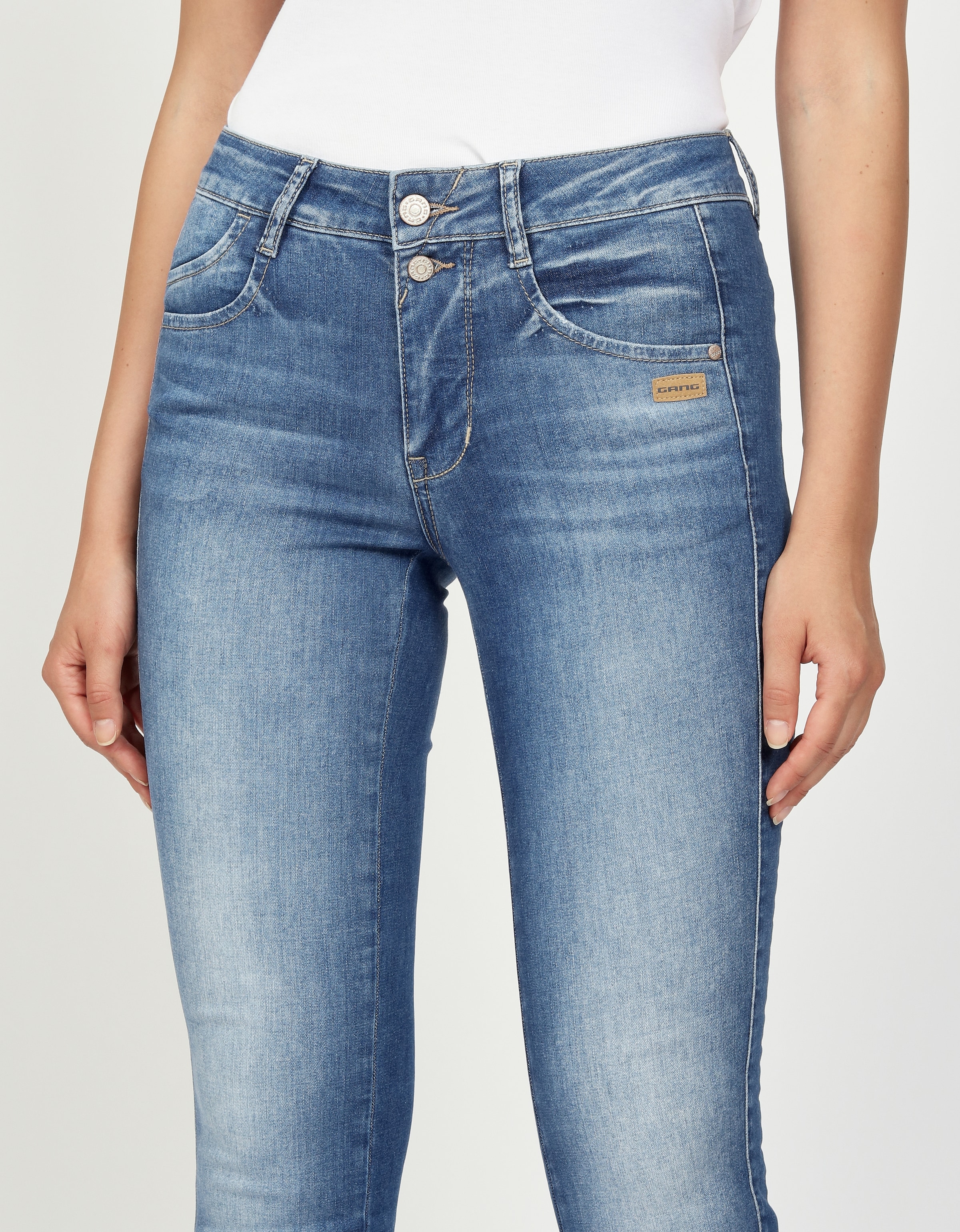 GANG Slim-fit-Jeans »94SANA«, mit Galonstreifen