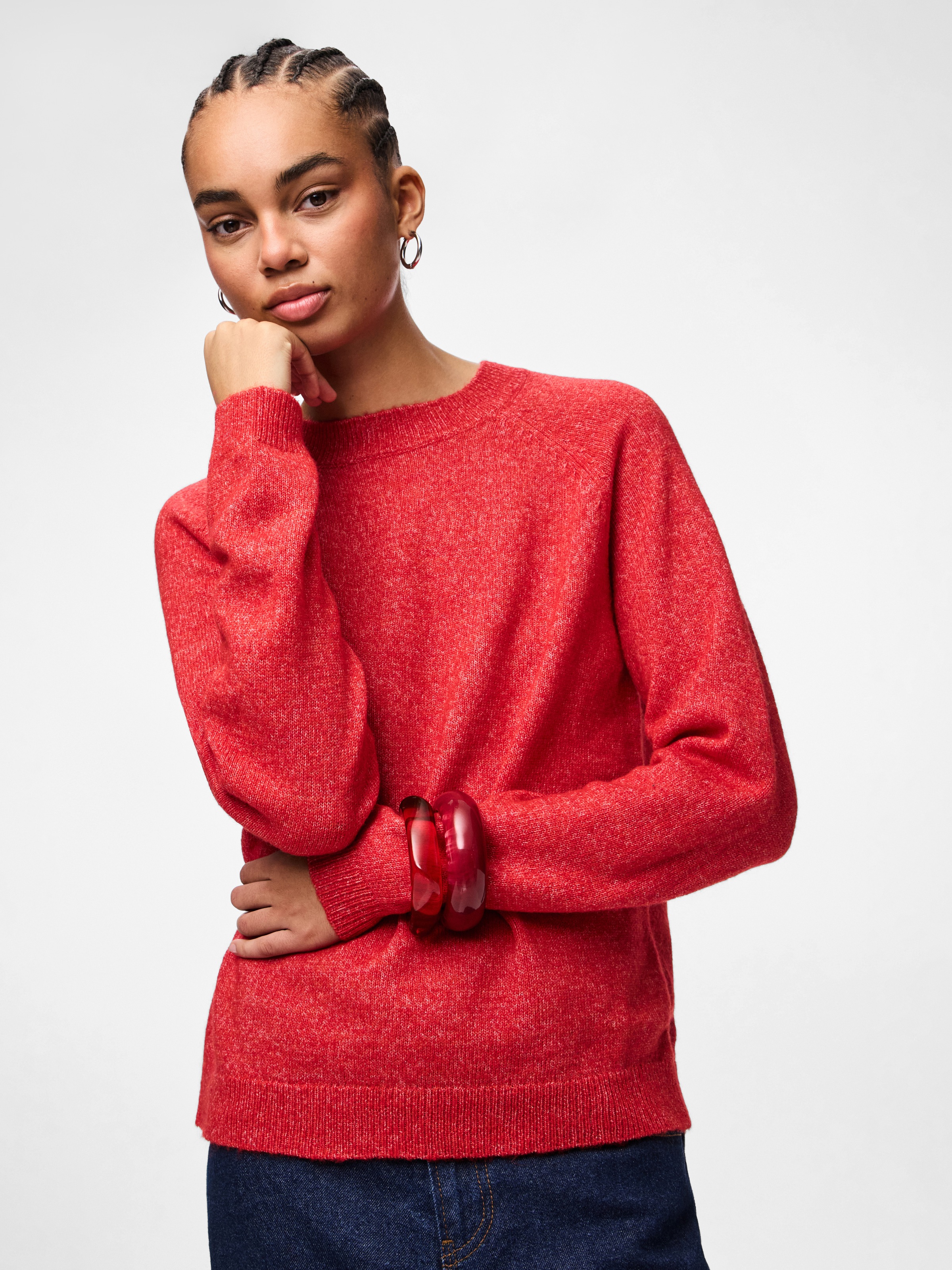 pieces Pull en tricot »PCJULIANA LS O-NECK KNIT NOOS BC«
