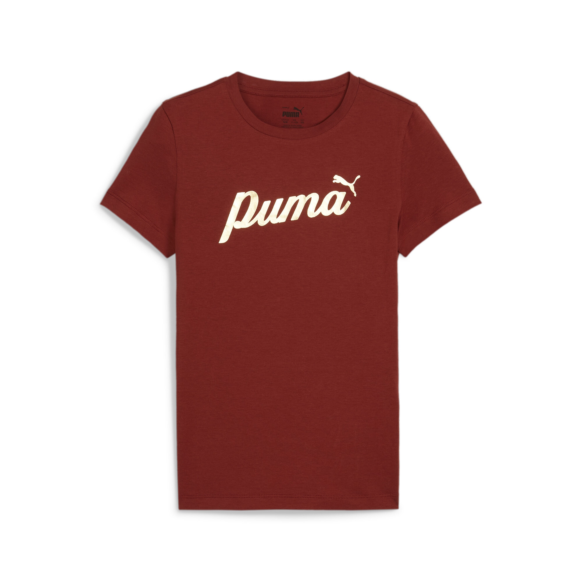 PUMA T-Shirt »ESS+ SCRIPT METALLIC TEE G«