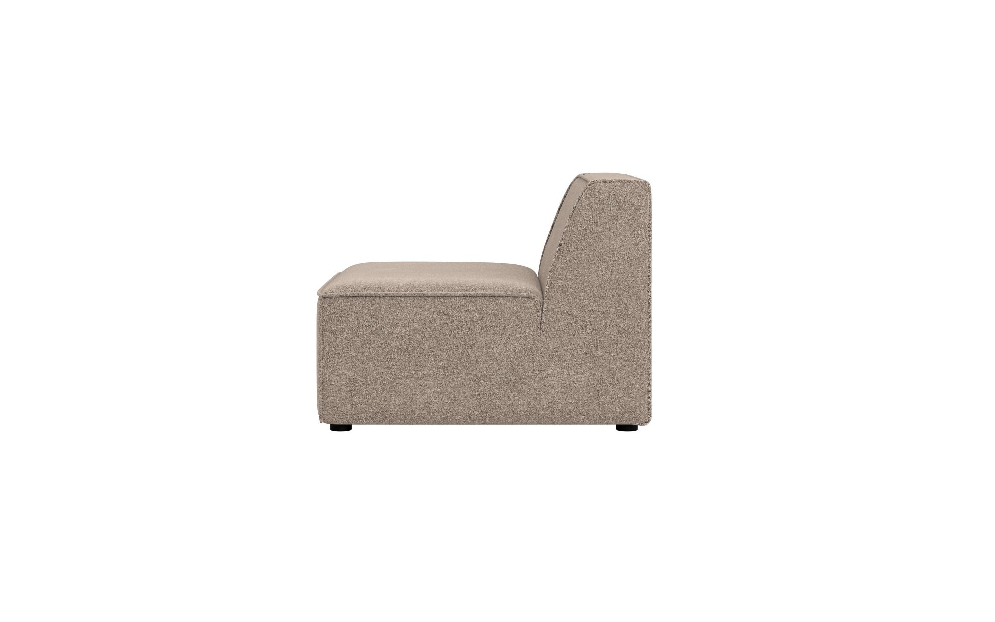 INOSIGN Sessel »Bequemer Sessel Cavan, Masse B/T/H: 90/90/72 cm«, ohne Armlehne, mit Wellenunterfederung, auch in Bouclé