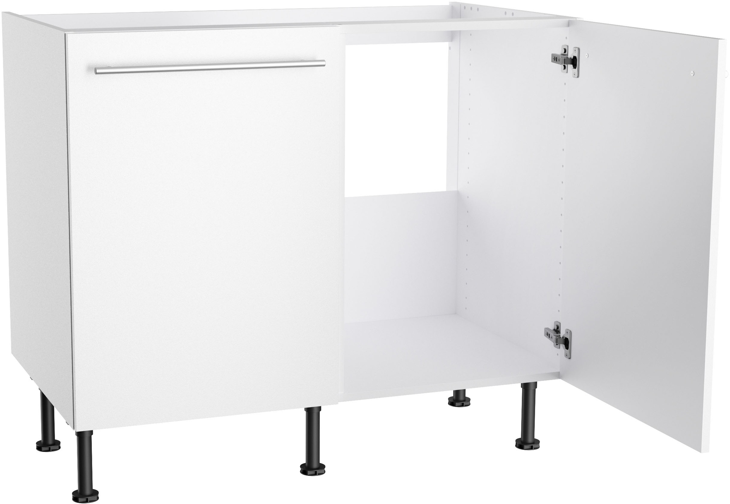 KOCHSTATION Spülenschrank »KS-Bern2«, Breite 100 cm, 2 Türen