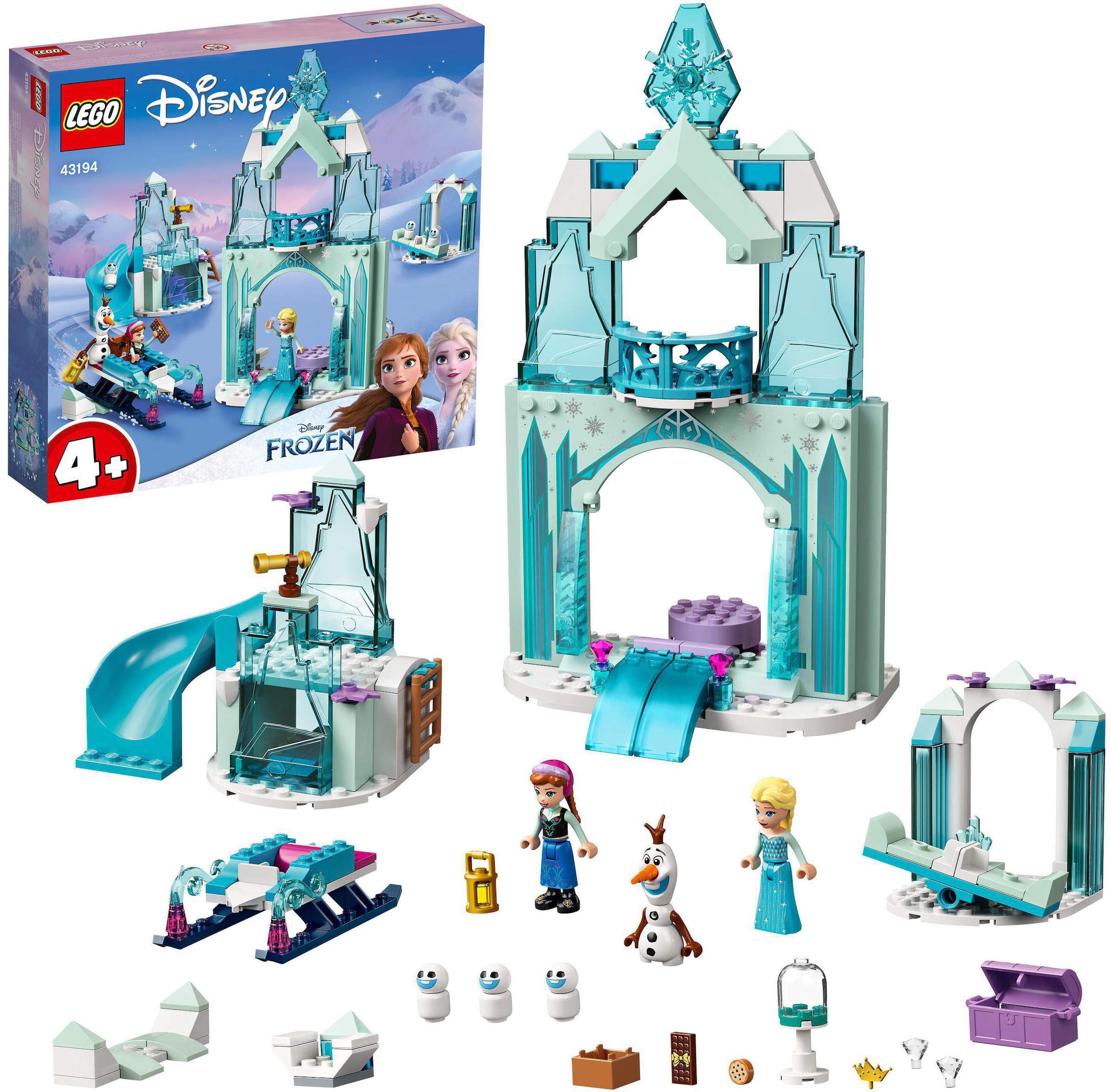 Image of LEGO® Konstruktionsspielsteine »Annas und Elsas Wintermärchen (43194), LEGO® Disney Frozen«, (154 St.), Made in Europe bei Ackermann Versand Schweiz