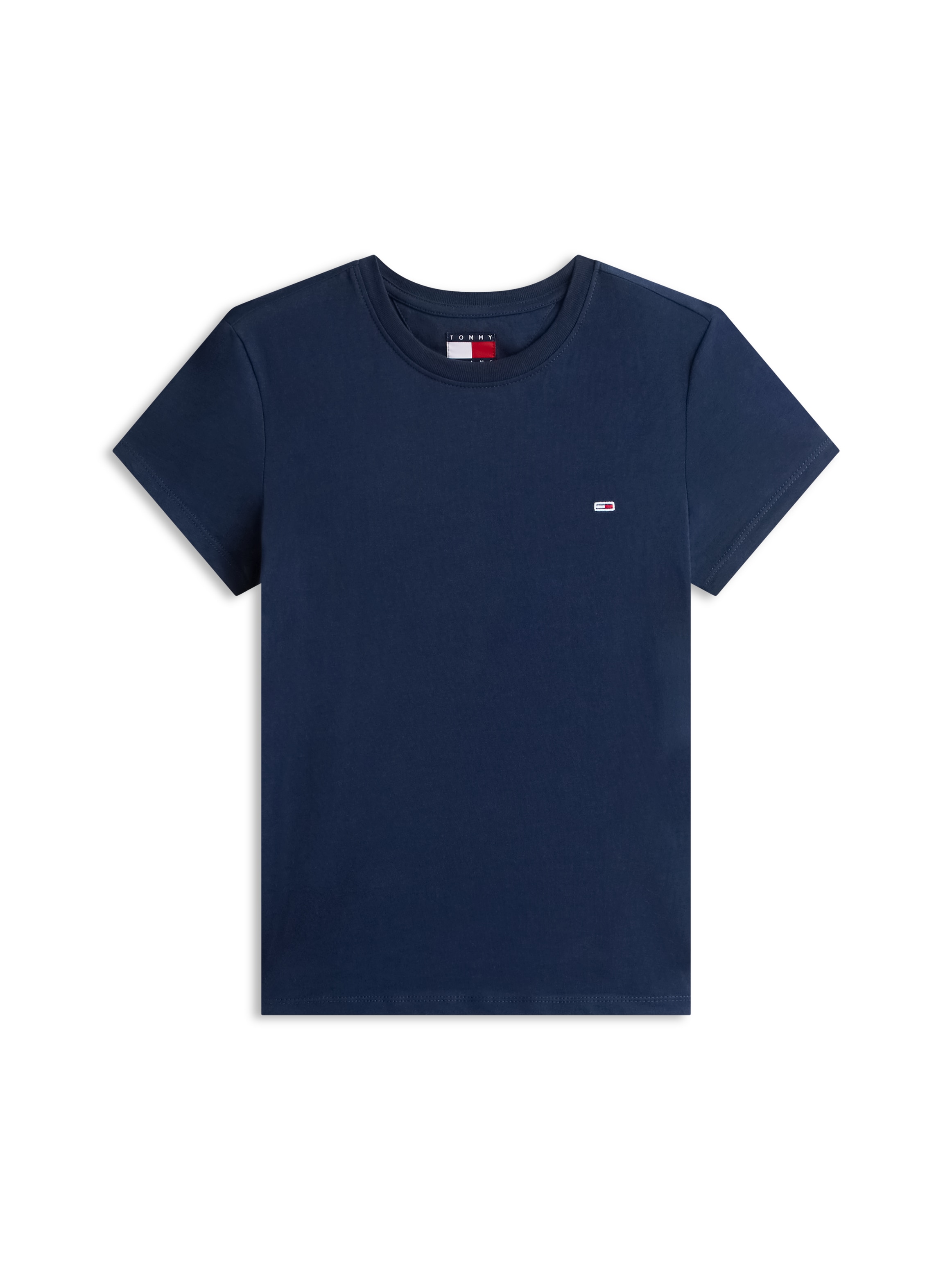 Tommy Jeans Kurzarmshirt »TJW SLIM C-NECK TEE«, mit Logo-Stickerei

