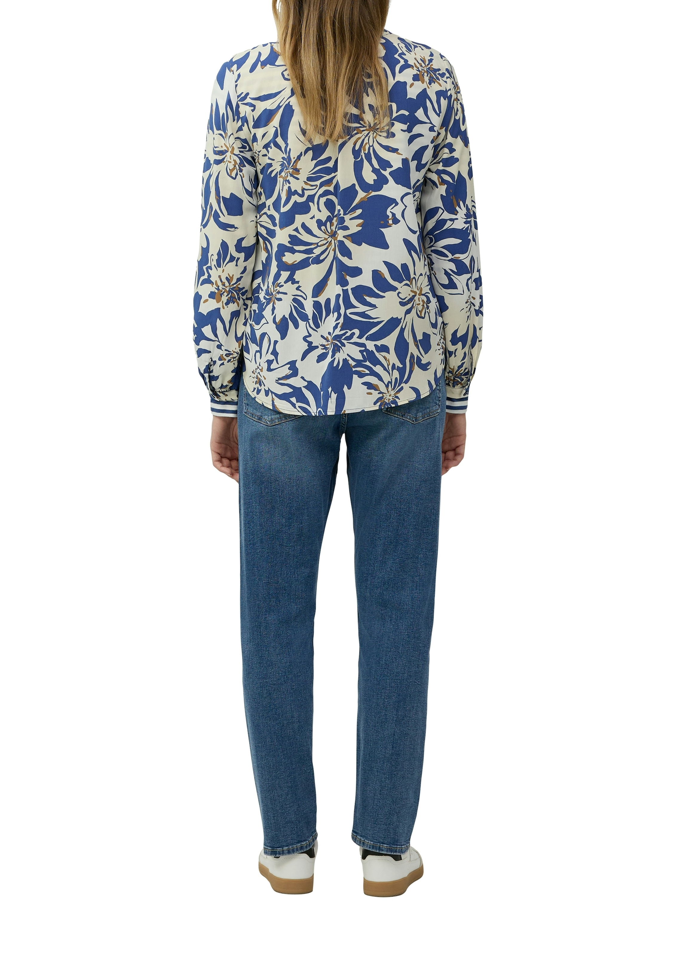 s.Oliver Blouse classique avec imprimé intégral