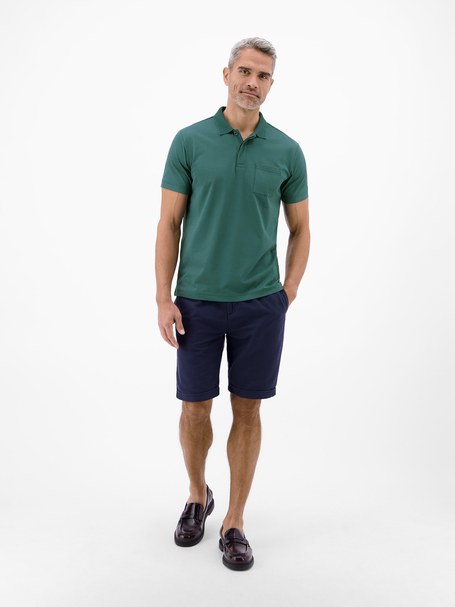 LERROS Polo avec broderie logo