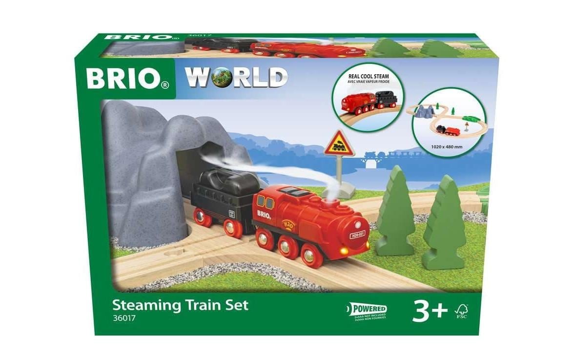 BRIO® Kit de train jouet »BRIO Batterie-Dampflok Set«