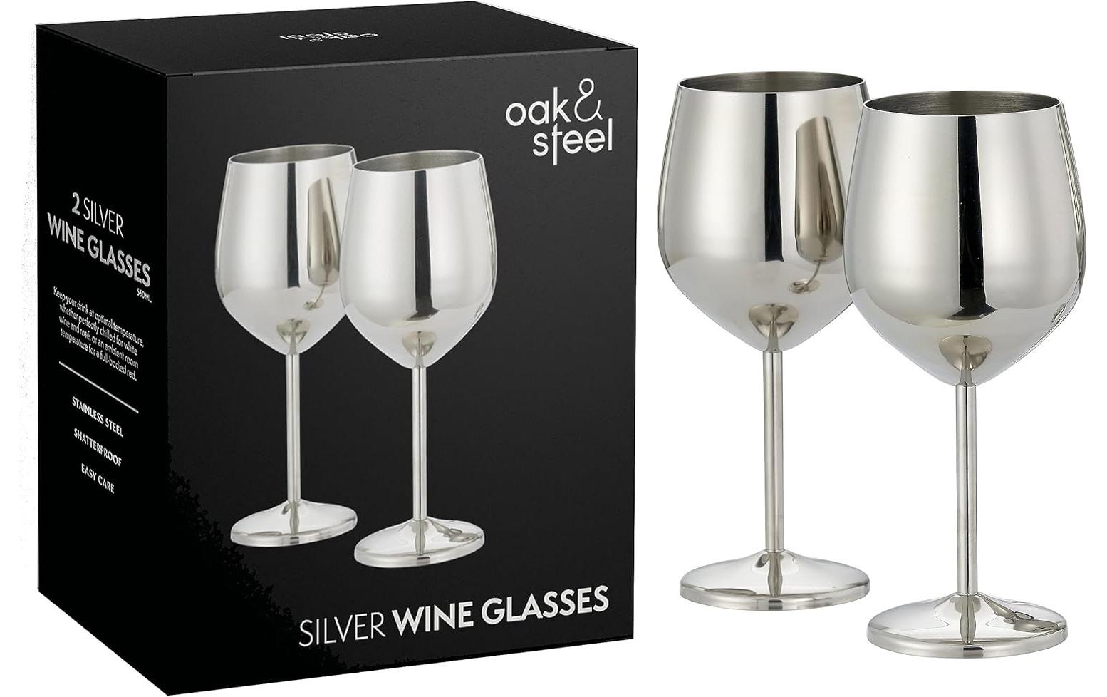   Weinglas »Oak & Steel 500 ml, 2 Stück«