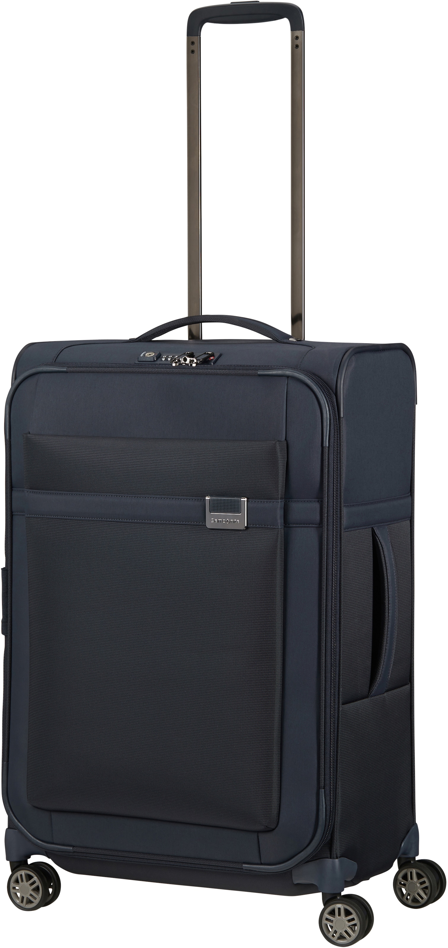 Samsonite Weichgepäck-Trolley »AIREA, verschiedene Grössen und Farben«, 4 Rollen, Weichschalen-Koffer Reisekoffer mit Volumenerweiterung bei M/L