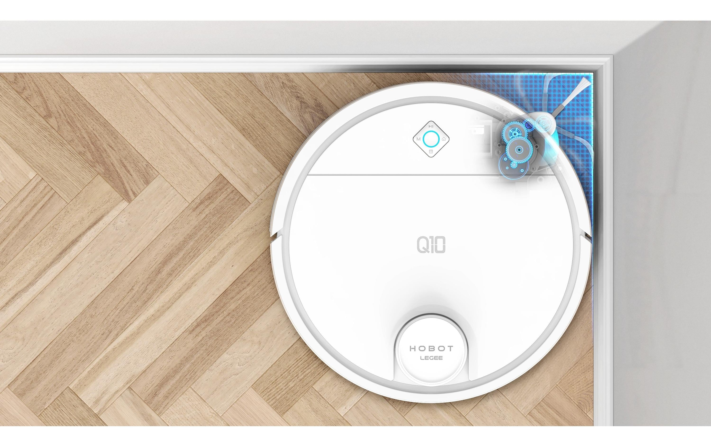 Nass-Trocken-Saugroboter »Hobot Legee Q10«