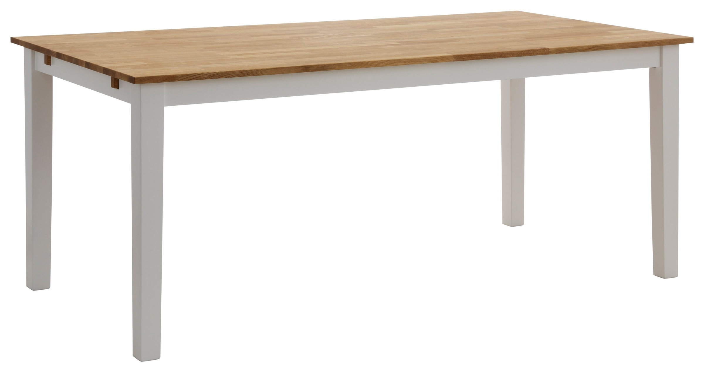 Home affaire Esstisch "Samba Holztisch Landhaus Küche" aus massivem Buchenholz, 140 cm oder 180 cm, verlängerbar