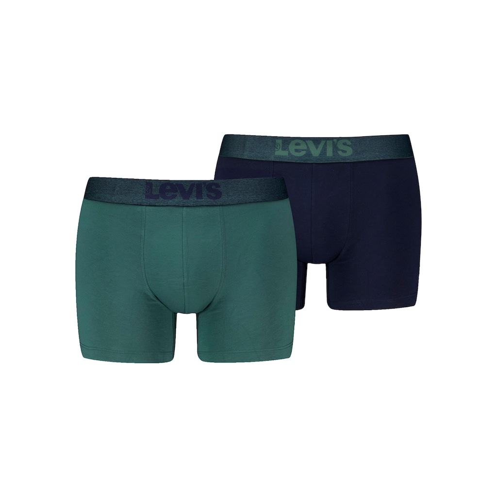Levi's® Boxershorts, (2 St.), LEVIS MEN MELANGE WB BOXER BRIEF ORGANIC CO 2P
