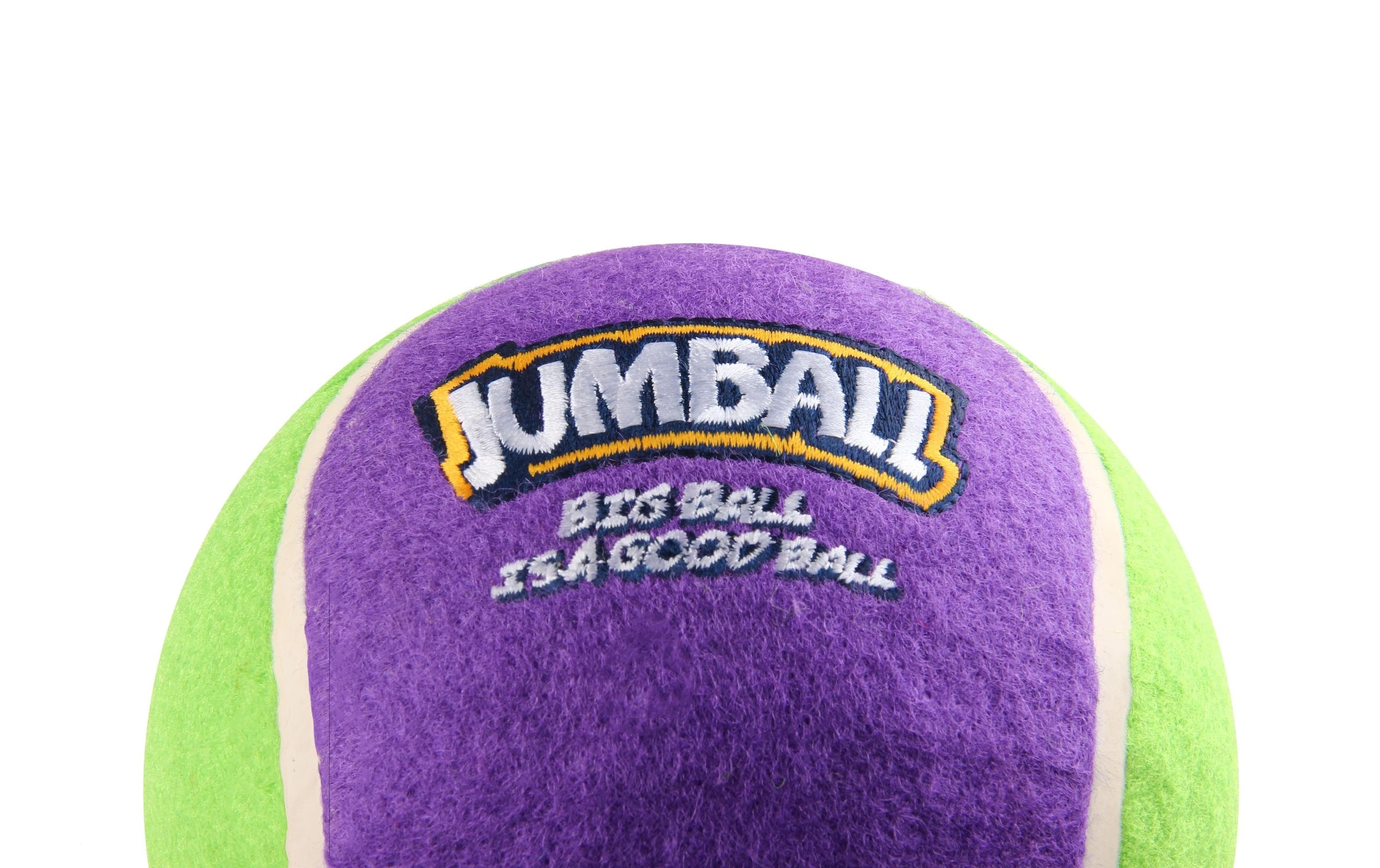 GiGwi Tier-Beschäftigungsspielzeug »Jumpball, Tennis Ball, Grün/Violett«, Kunststoff