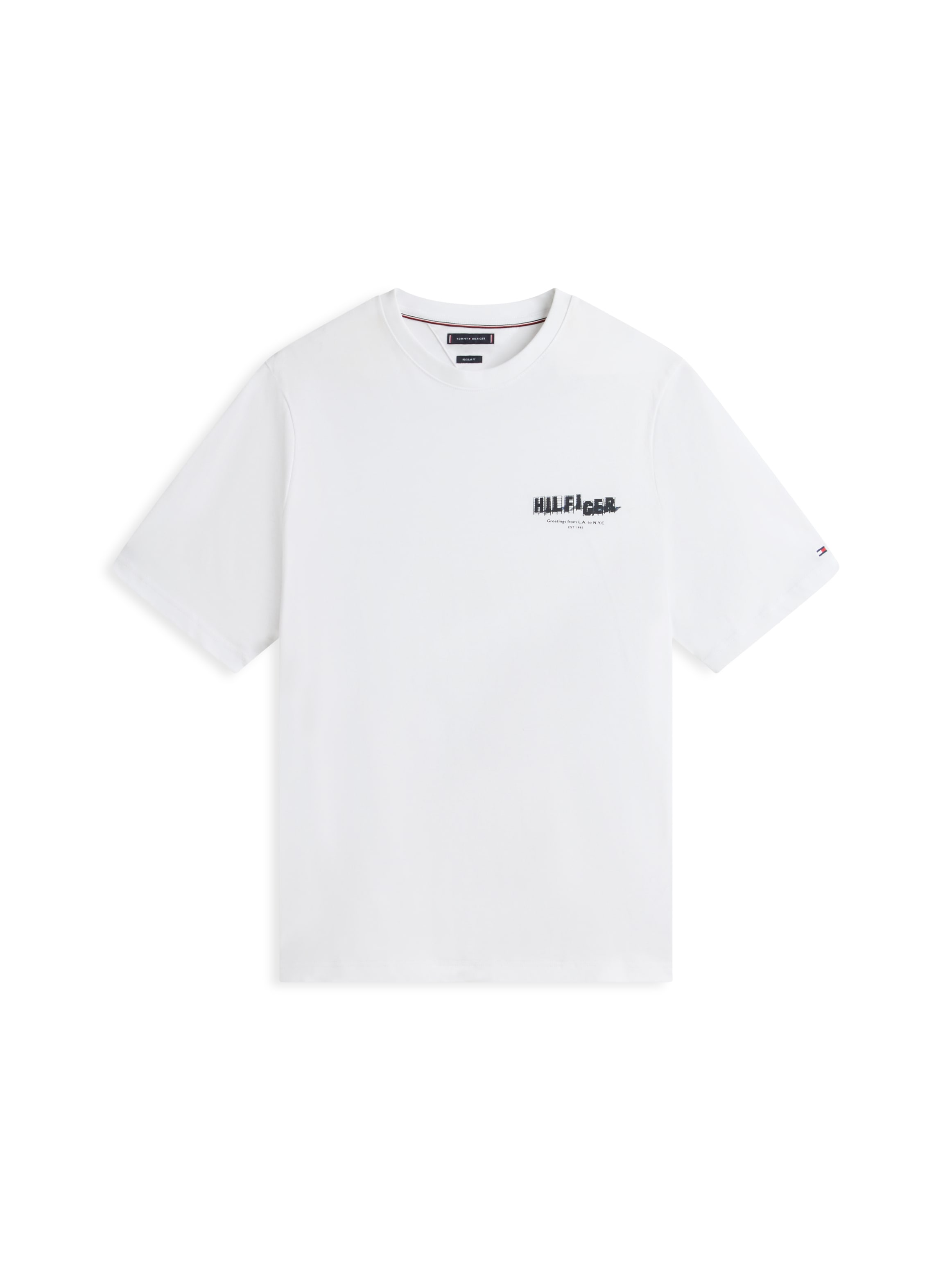 Tommy Hilfiger Big & Tall T-shirt »BT-PHOTO PRINT HILFIGER« avec grand imprimé dans le dos
