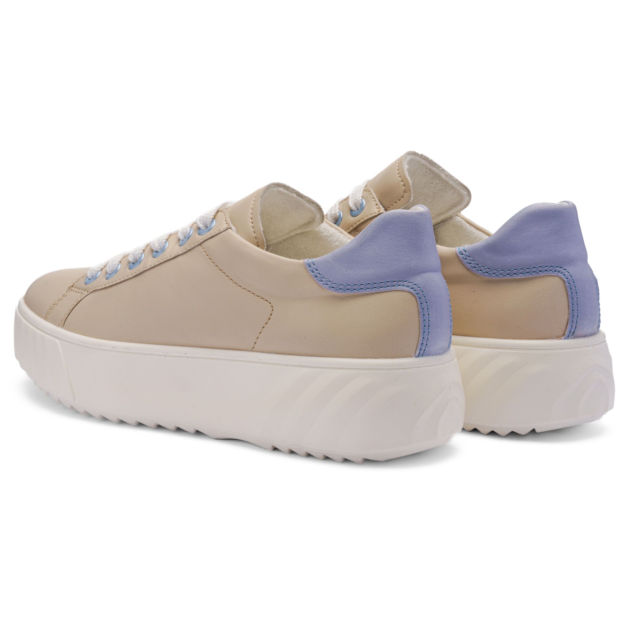 Ara Baskets à plateforme »MONACO«  Chaussure de loisir, chaussure basse, à lacets avec empiècement contrasté, largeur H