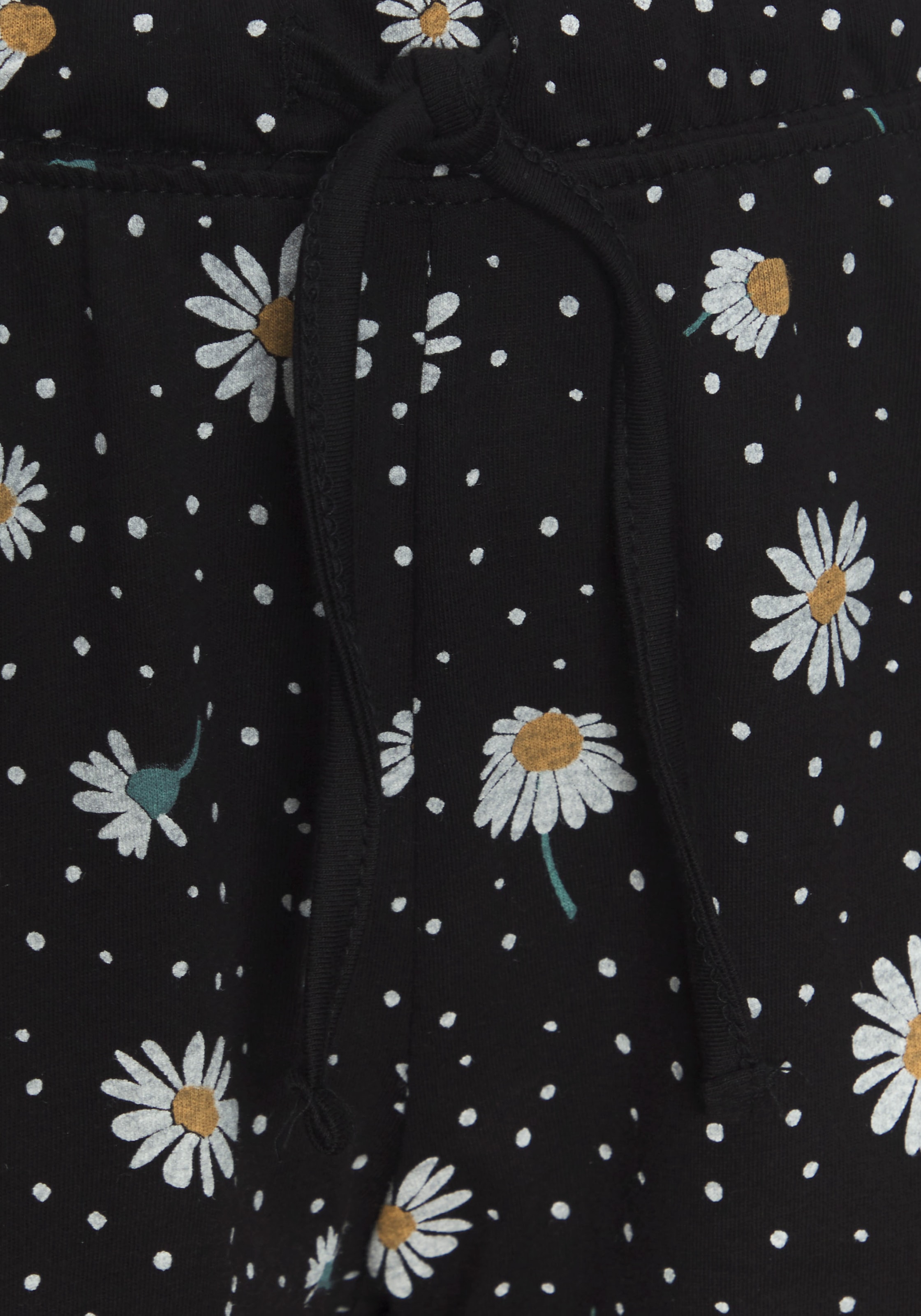 Vivance Dreams Pyjama, (2 tlg., 1 Stück), mit Gänseblümchen-Druck