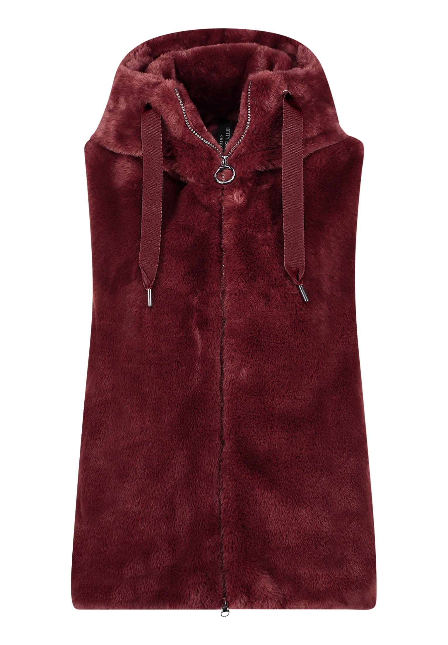 Betty Barclay Gilet en peluche avec capuche