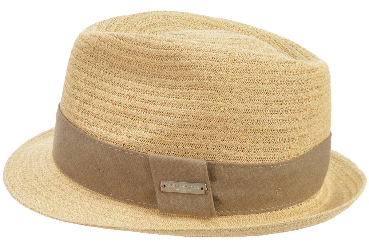 Strohhut »Trilby mit Stoffumlage 80294-0«