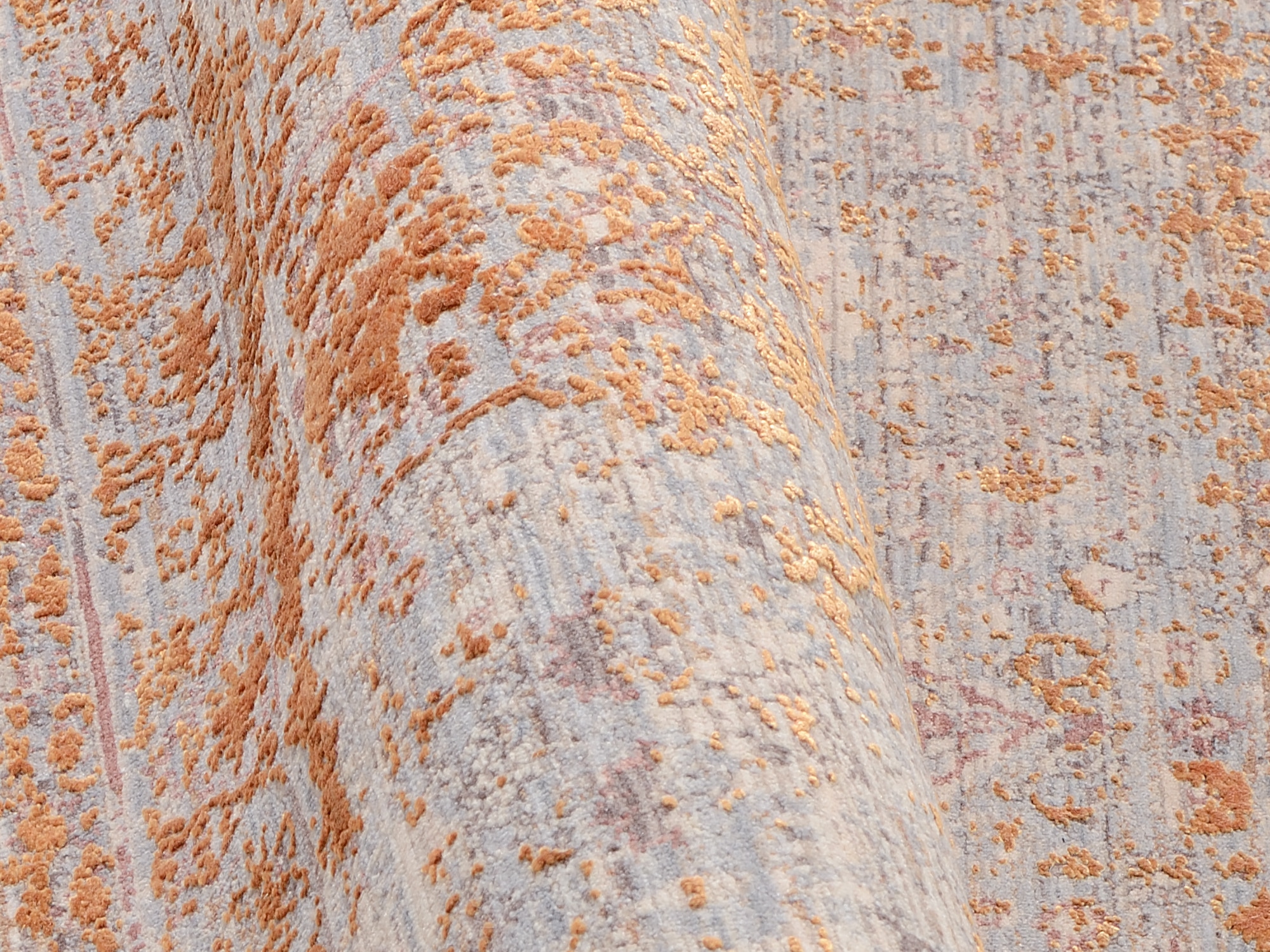 OCI DIE TEPPICHMARKE Teppich »FARBEN GRANDE« rechteckig Klassisches Muster, eingefasst, in 3-D-Optik