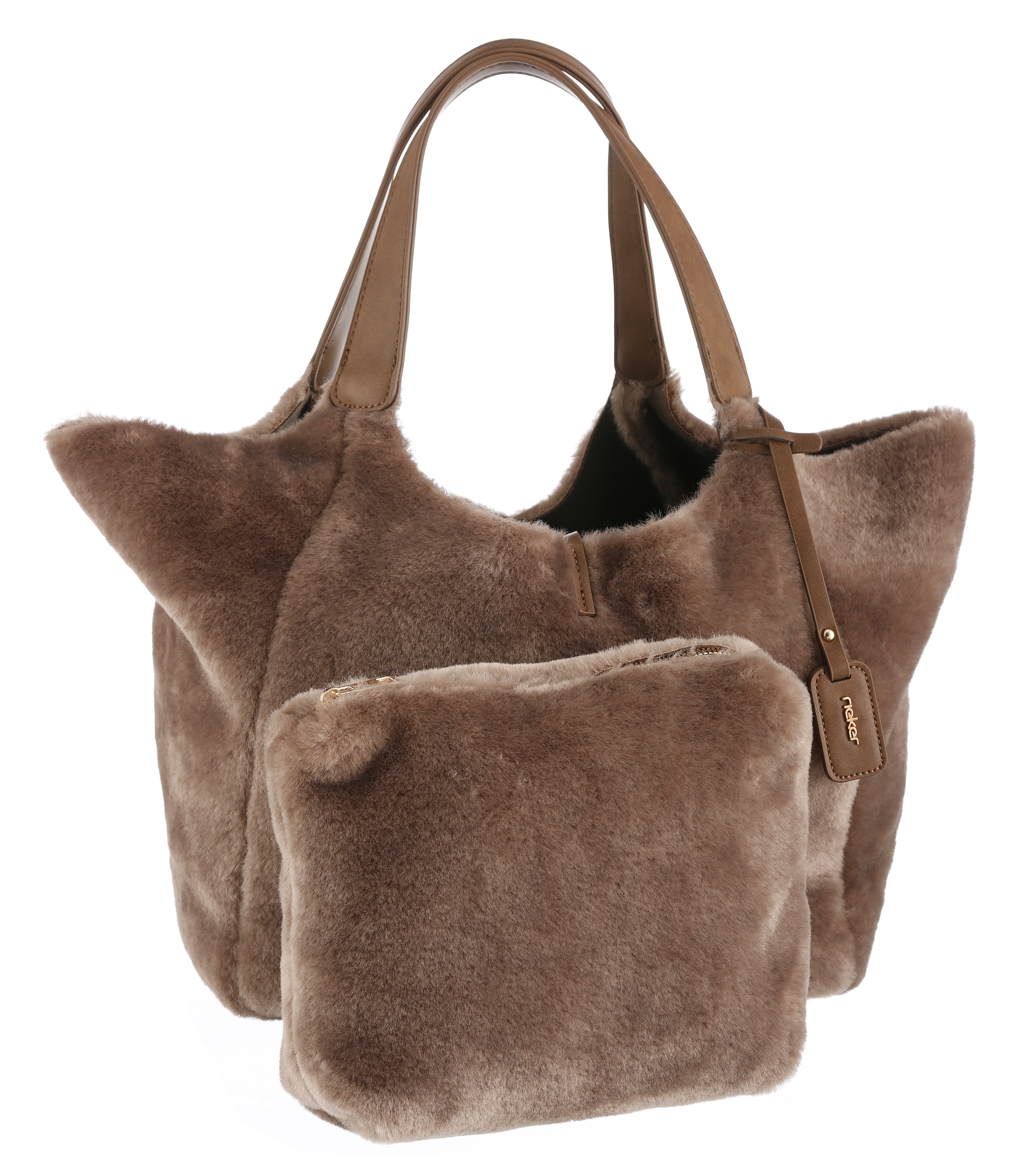 Rieker Shopper Umhängetasche mit herausnehmbarer Innentasche, 2 tlg.