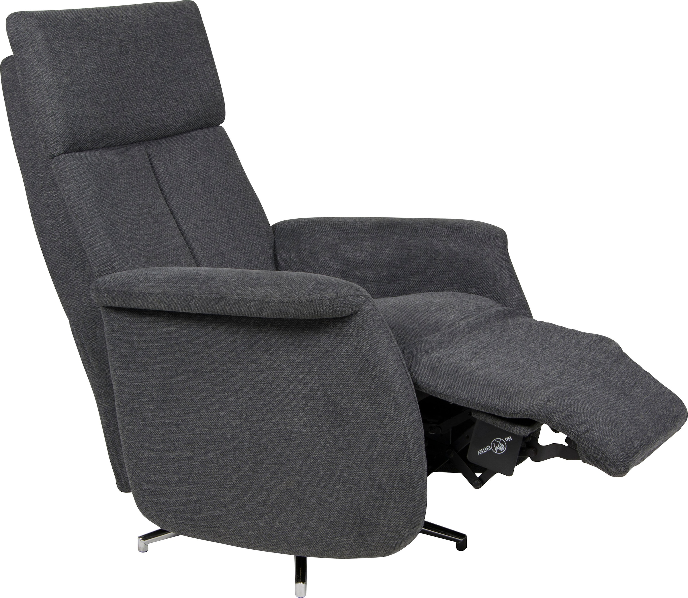 Duo Collection Fauteuil TV »Thompson mit stufenloser Einstellung der Rückenlehne, Relaxfunktion« avec ressorts ensachés et suspension à lames en acier, pivotant à 360 degrés