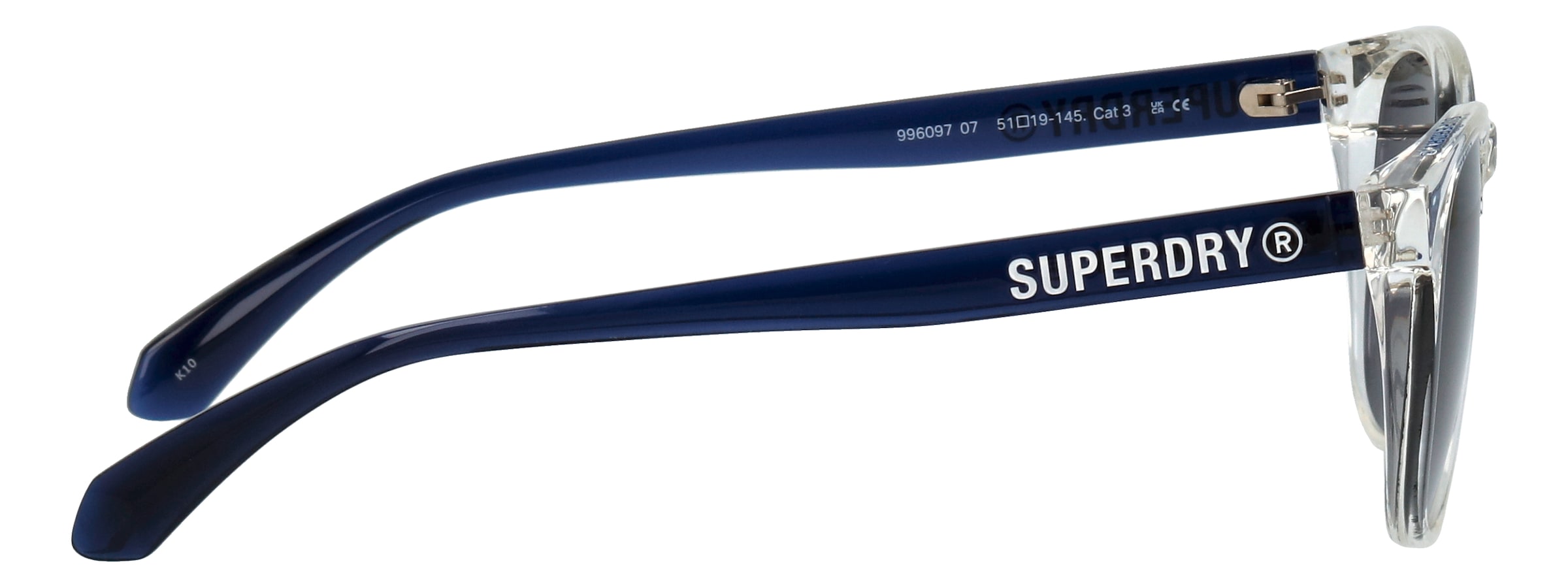 Superdry Lunettes de soleil »Modell 996097« Form Karree/Soft, Logoschriftzug auf Bügel, Injectionfassung