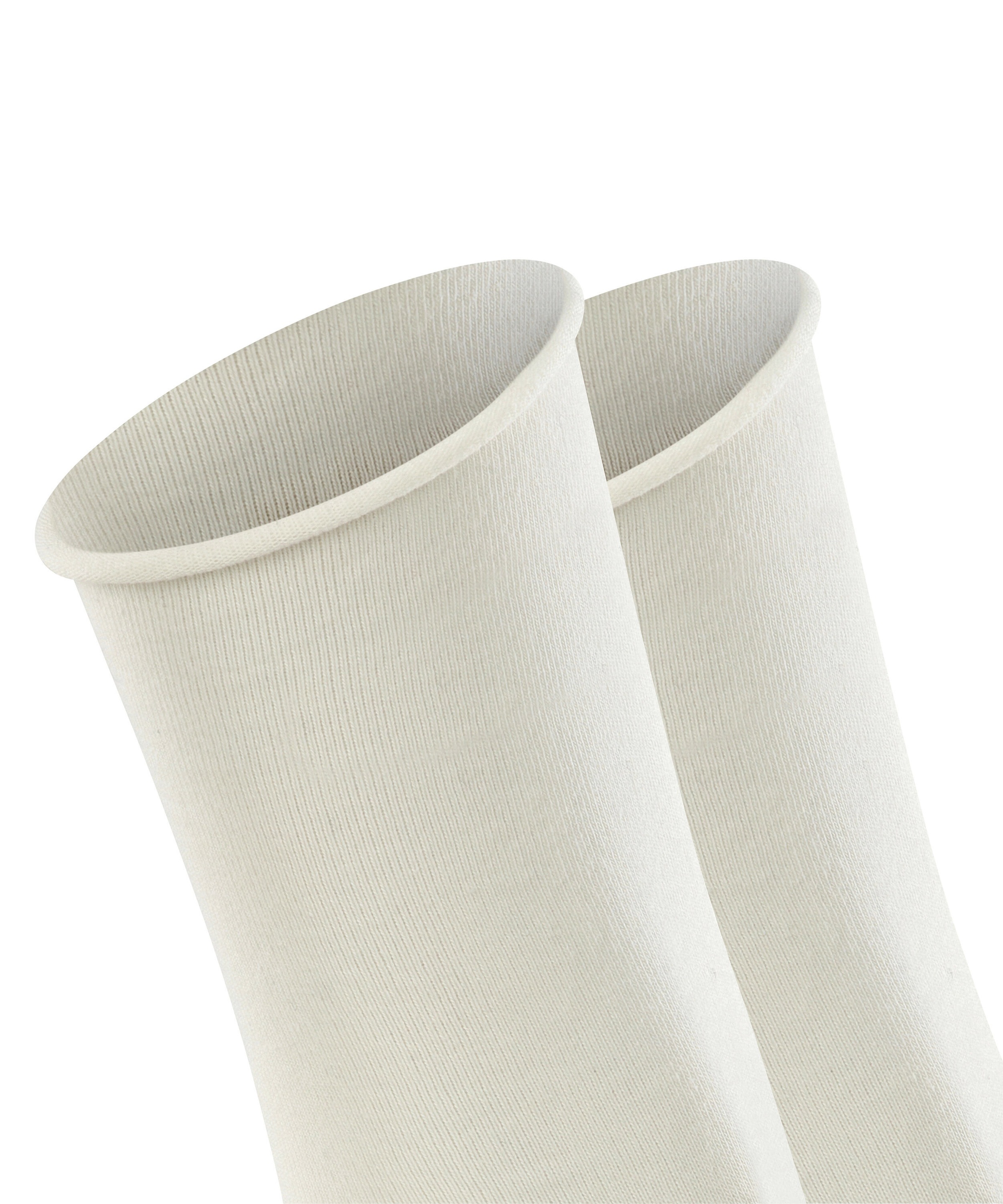 Esprit »Basic Pure« 2 paires, 2 Couple tlg. sans bordure serrante, chaussette basique, chaussettes unies respirantes