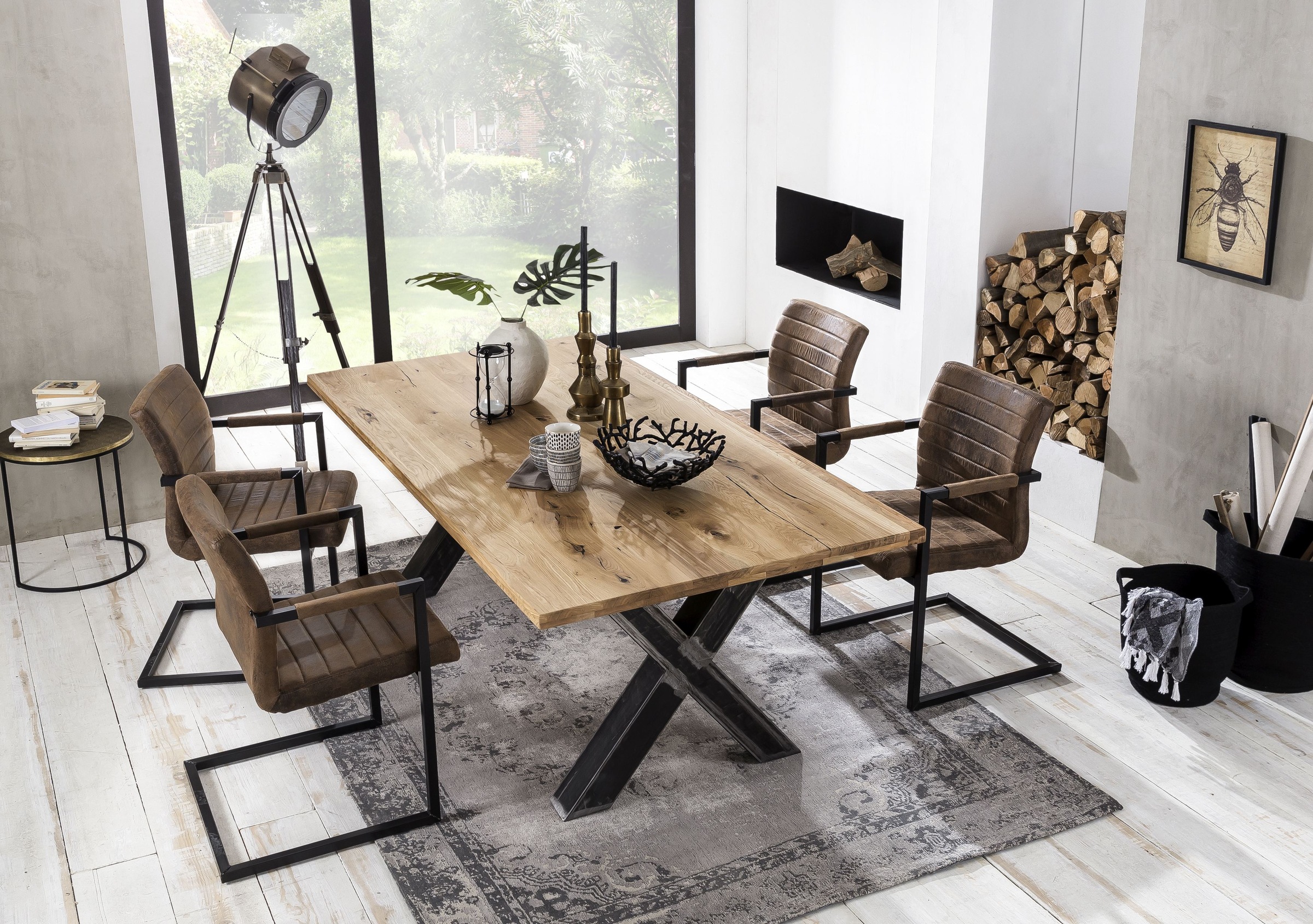SIT Plateau de table 1 cuis tlg. avec finition huilée