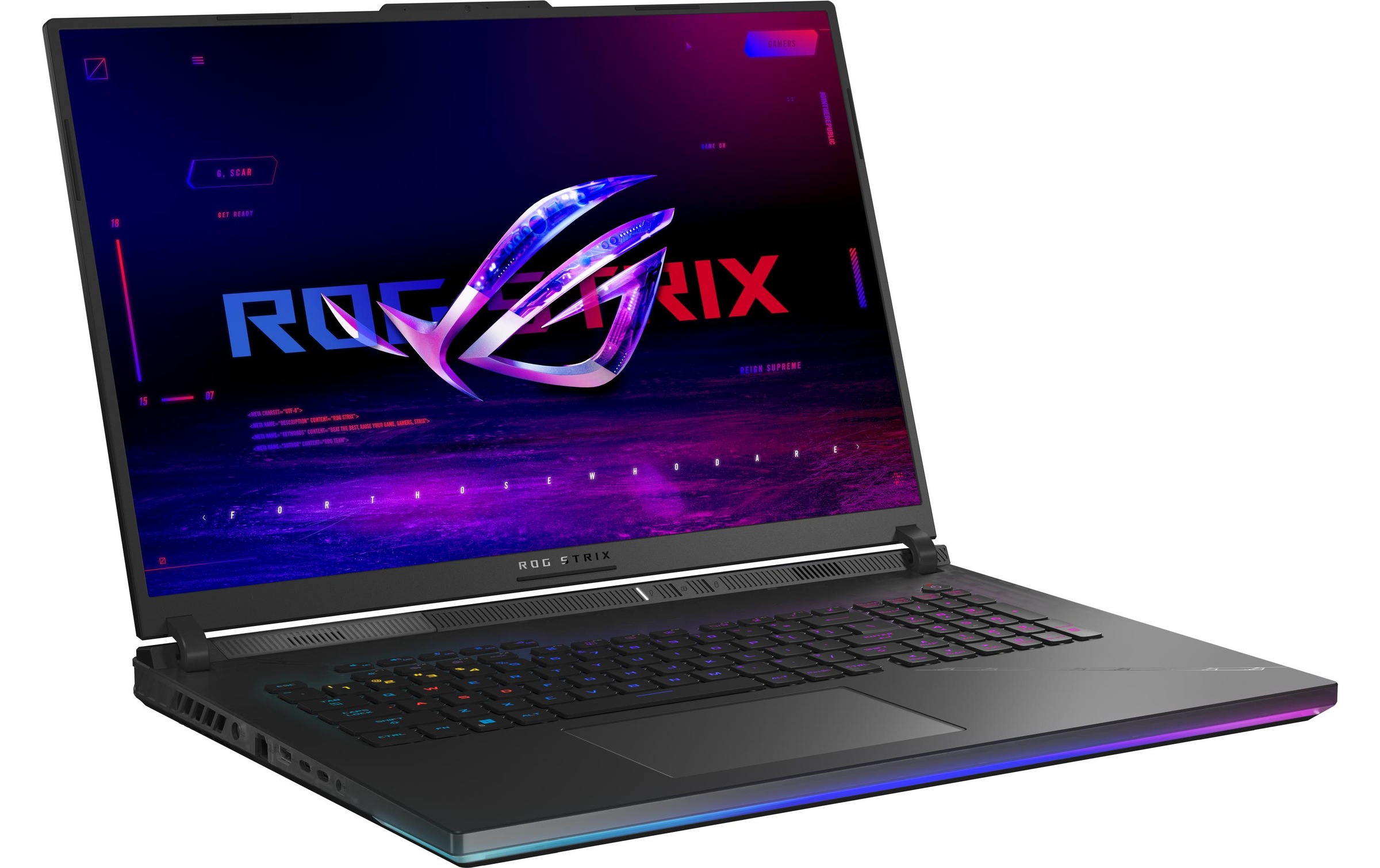 Asus Gaming-Notebook »ROG Strix SCAR 18«, 45,54 cm, / 18 Zoll, Intel, Core i9, GeForce RTX 4090, 2000 GB SSD
