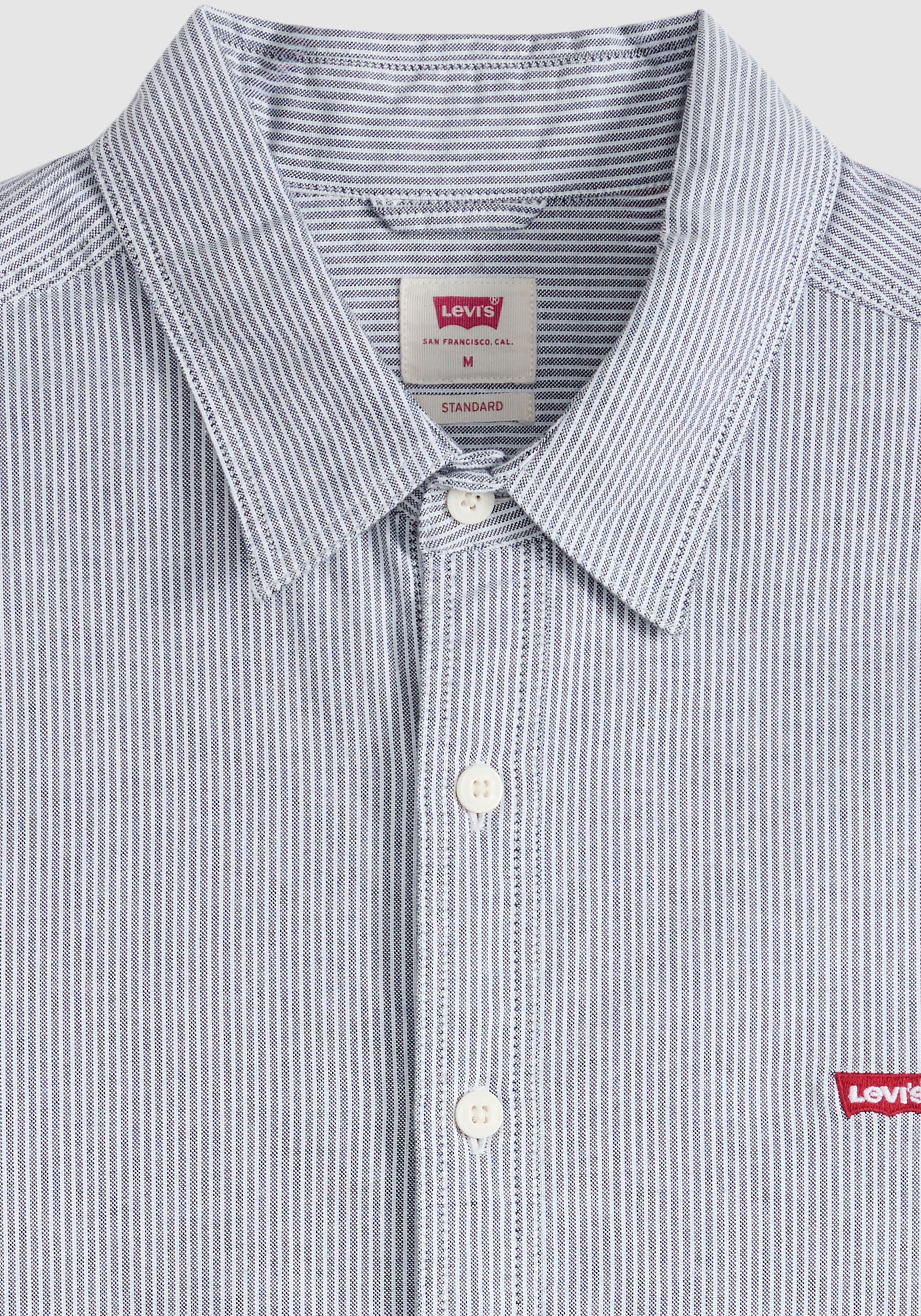 Levi's® Chemise à manches longues »CLS BATTERY HM SHIRT - STANDARD« avec ourlet arrondi