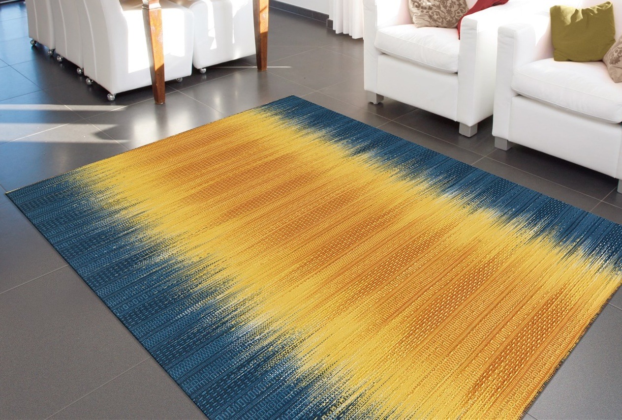 Image of Arte Espina Teppich "Sunset 8070" rechteckig 12 mm Höhe Handgemachter Wollteppich mit Wohlfühlcharakter