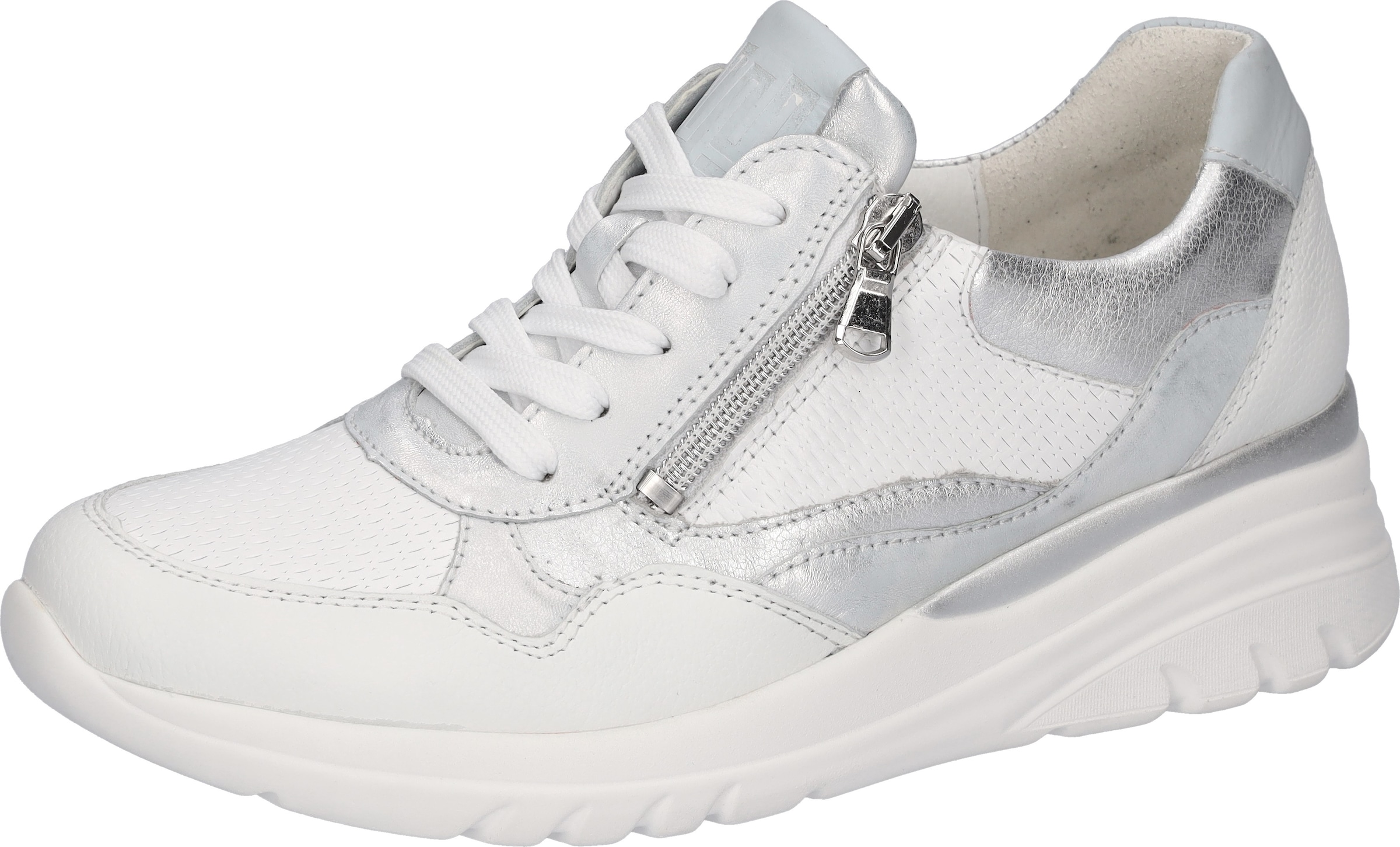 Image of Waldläufer Keilsneaker "H-CARLA" Schnürschuh, Halbschuh, Freizeitschuh mit Reissverschluss
