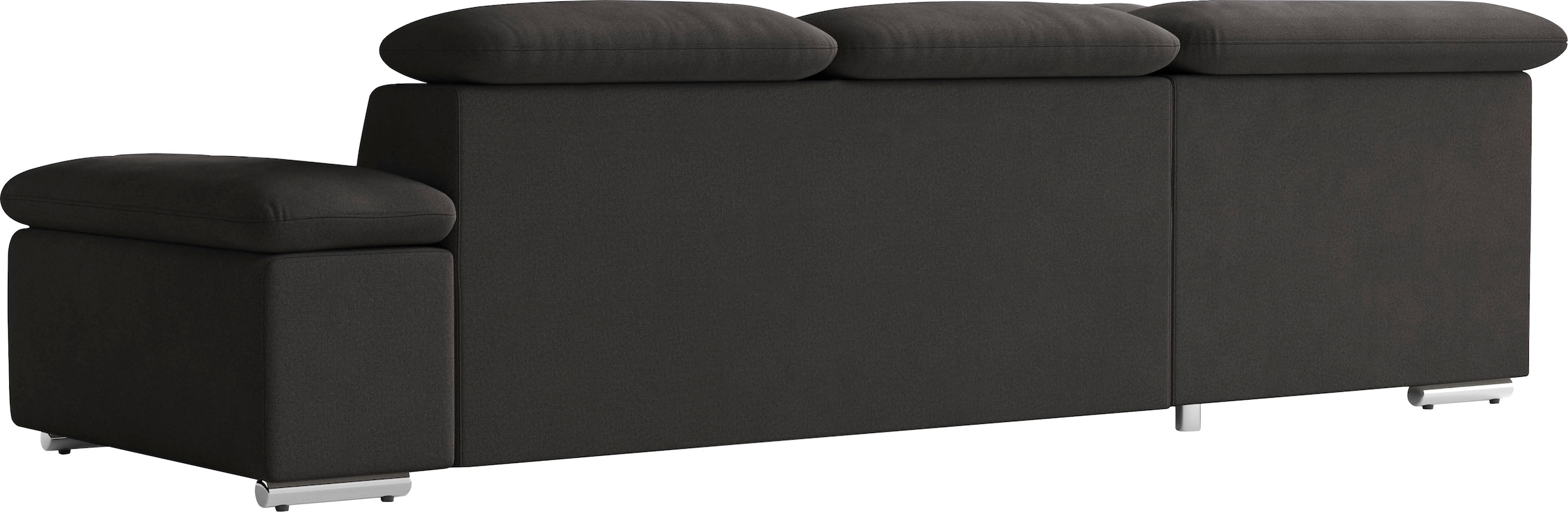 sit&more Ecksofa »Valentine L-Form, B: 272 cm« mit Arm- & Kopfteilverstellung, optional mit Bettfunktion