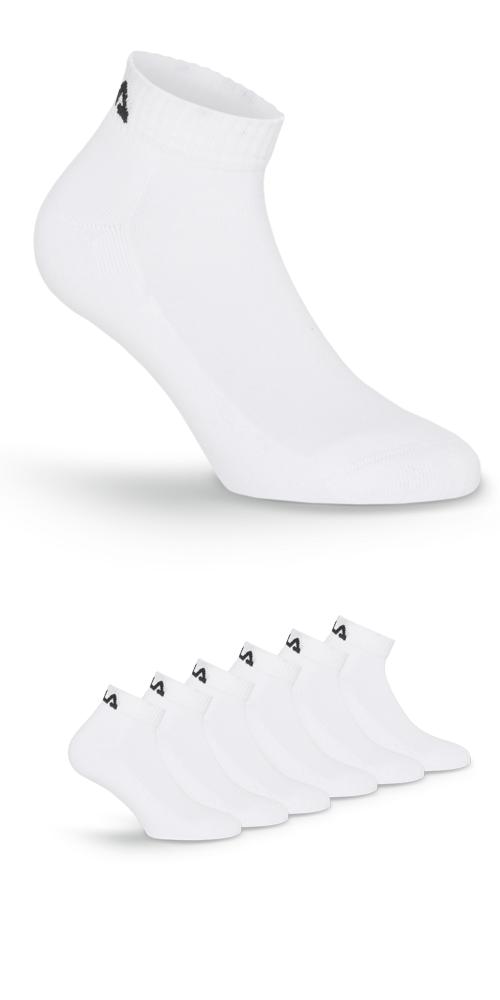 Image of Fila Kurzsocken "UNISEX FITNESS QUARTER SOCKS HALF TERRY" 6 Stk. tlg. mit verstärkter Ferse