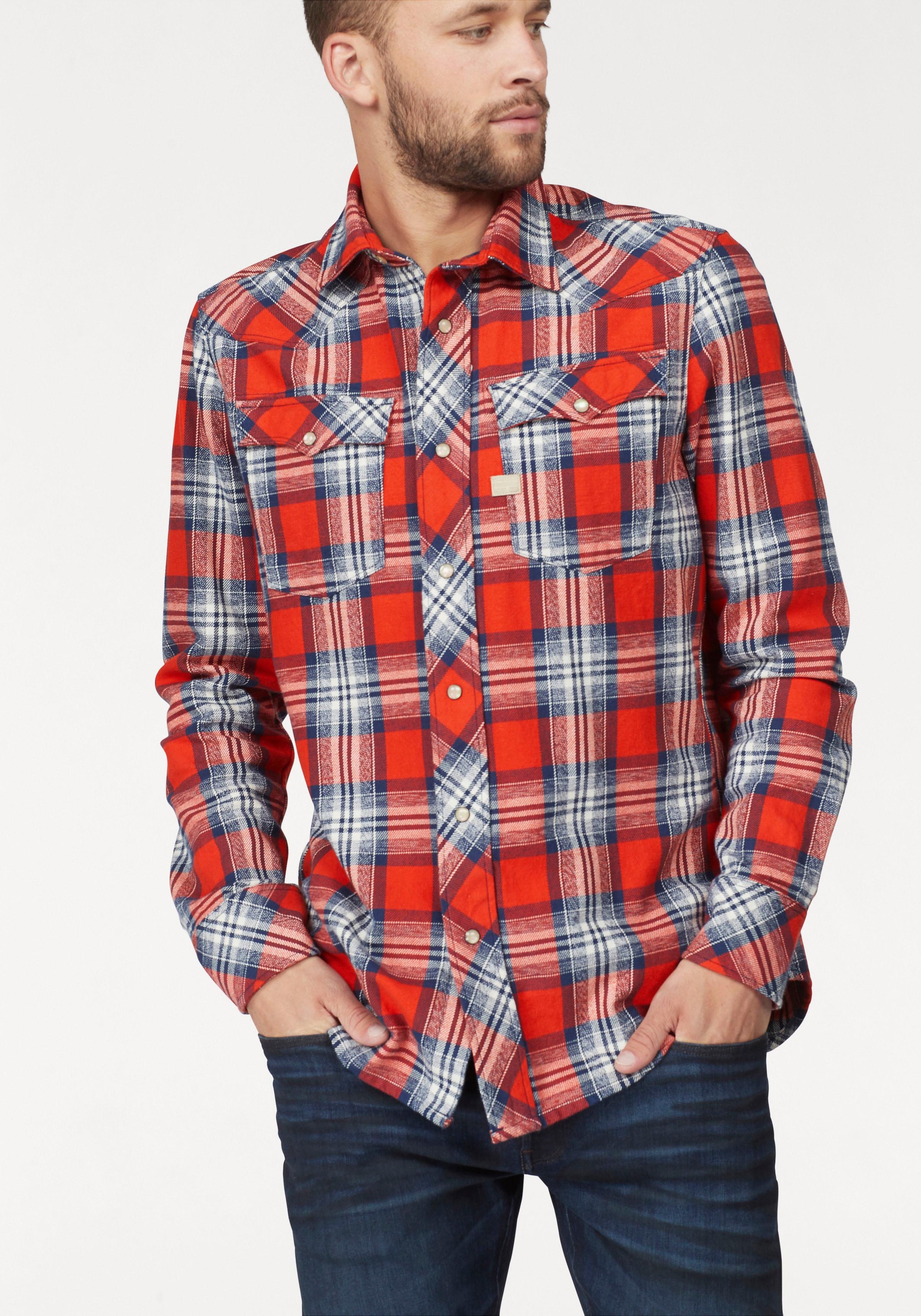 Image of G-Star RAW Karohemd »3301 shirt l/s« bei Ackermann Versand Schweiz